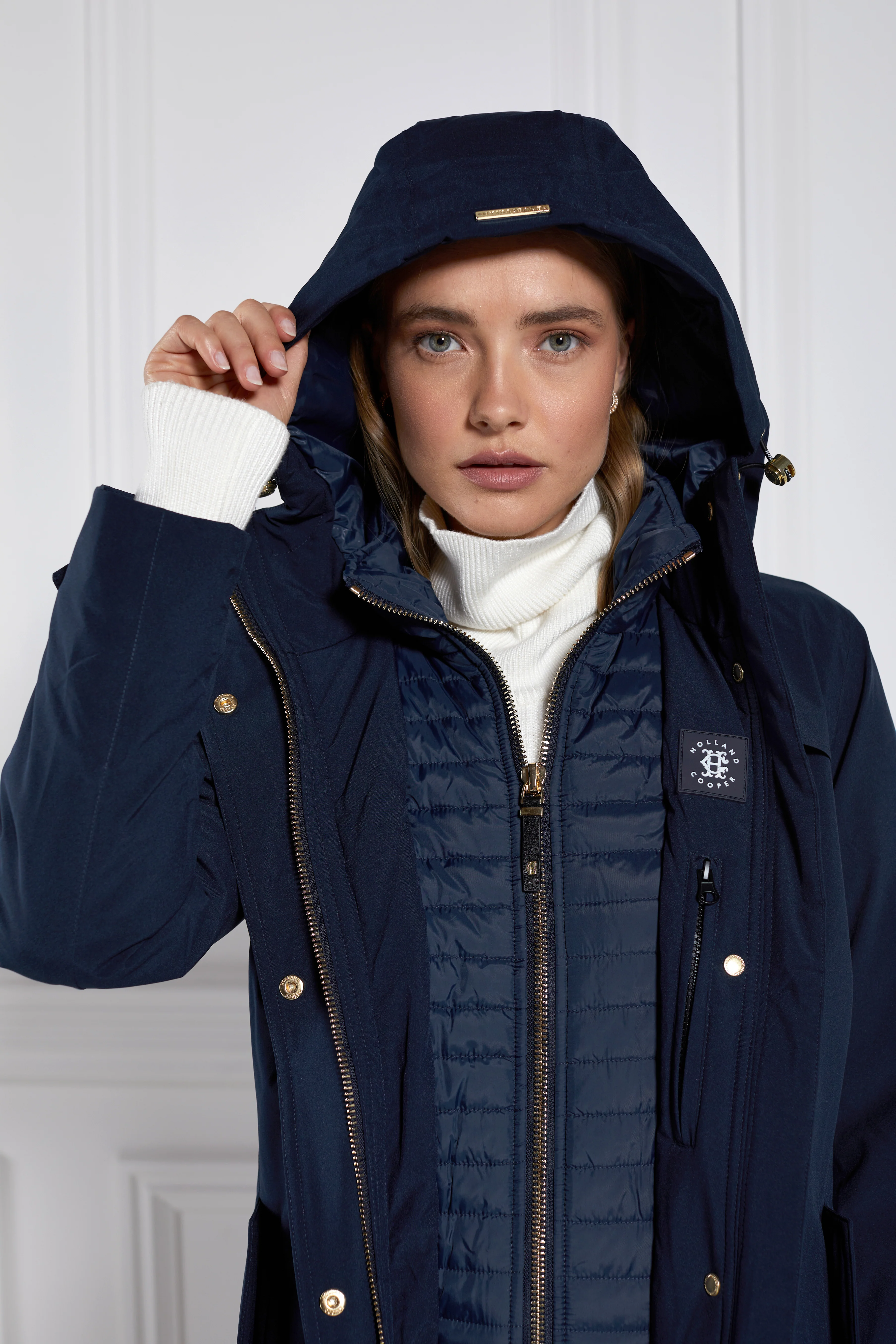 Longline Training Coat (Ink Navy) - Image 3