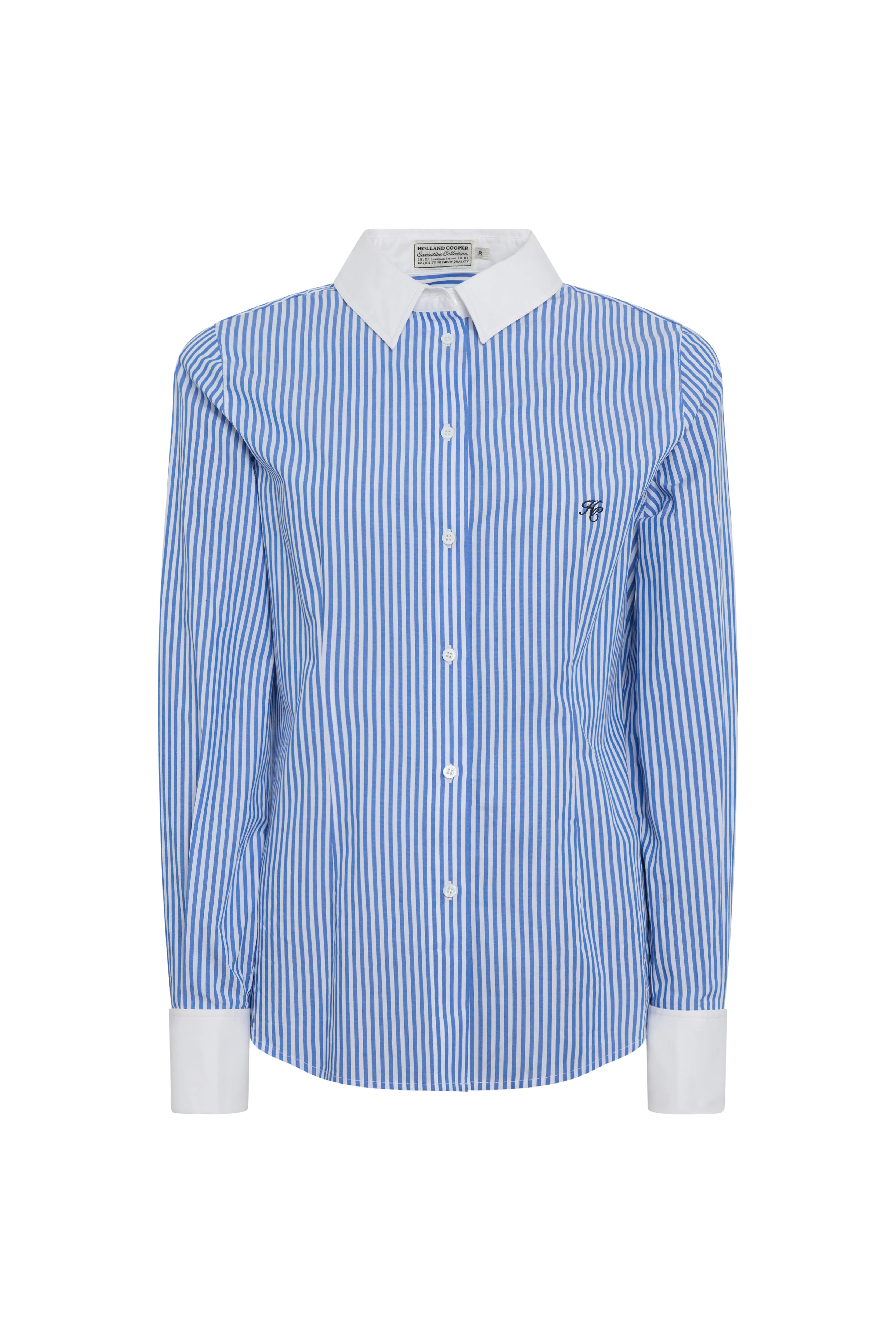 Louisa Shirt (Deep Blue Stripe) - Image 6