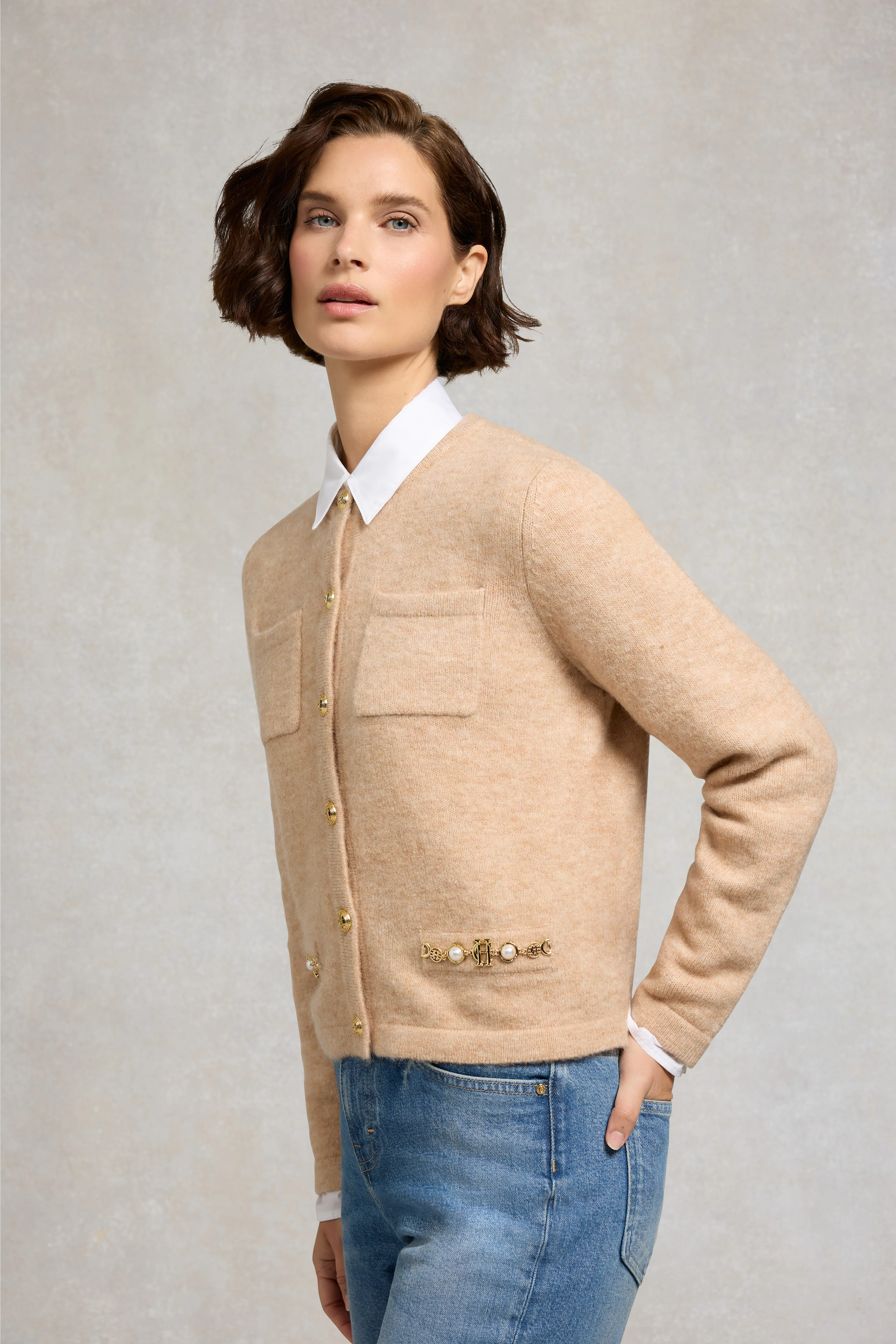 Lucinda Cardigan (Camel) - Image 3