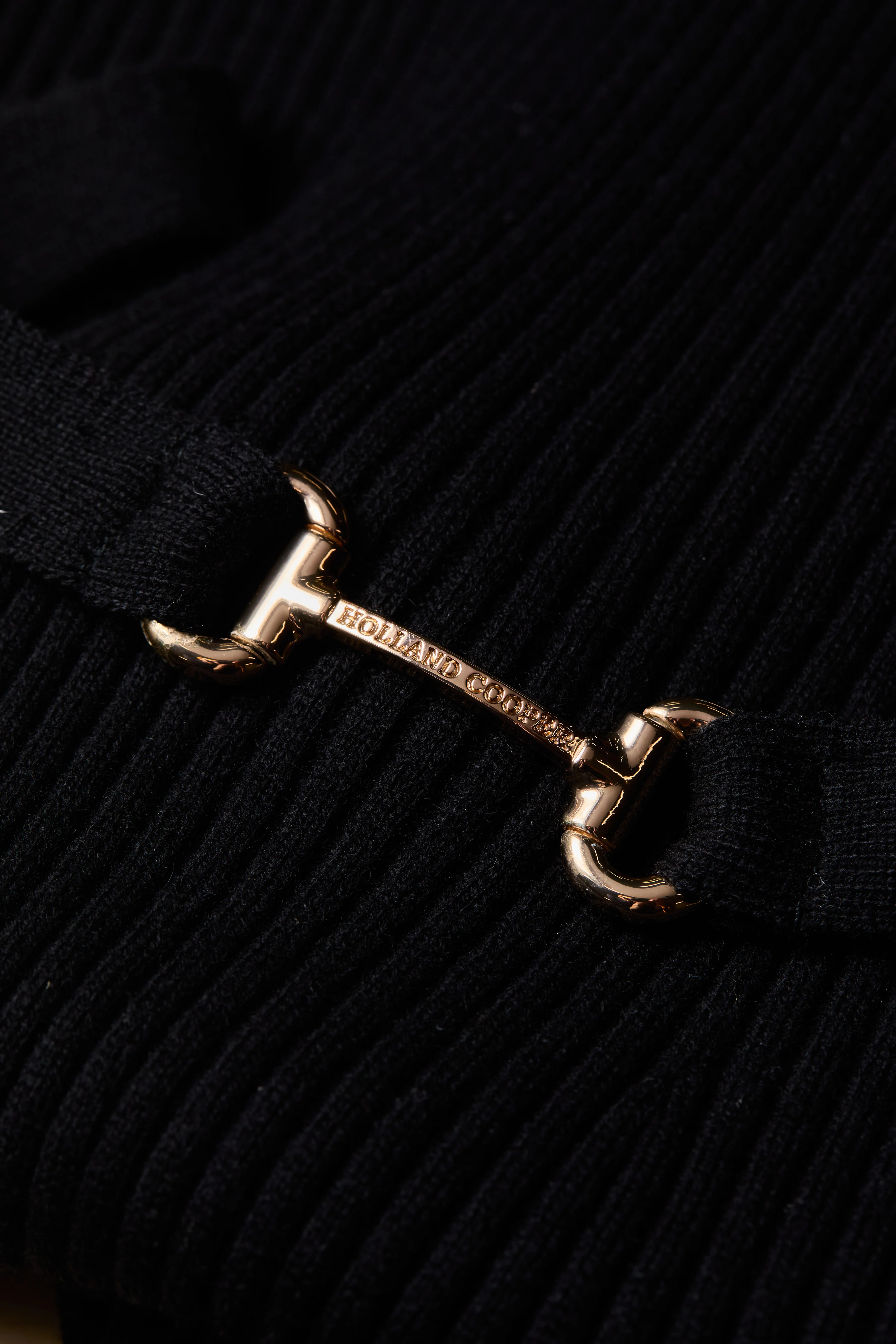 Lucy Knit Maxi Dress (Black) - Image 6