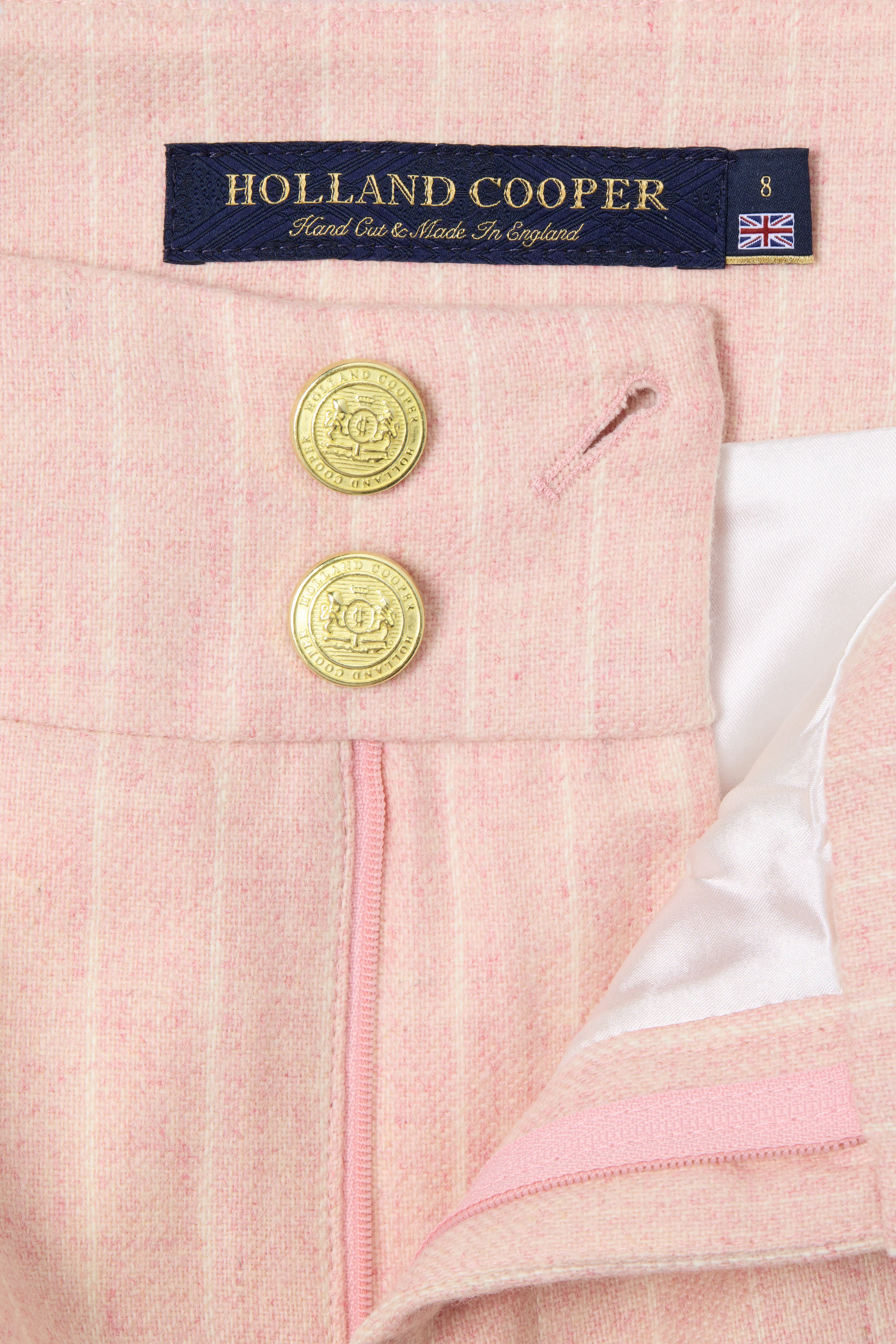 Luxe Tailored Short (Pink Chalk Pinstripe) - Image 7