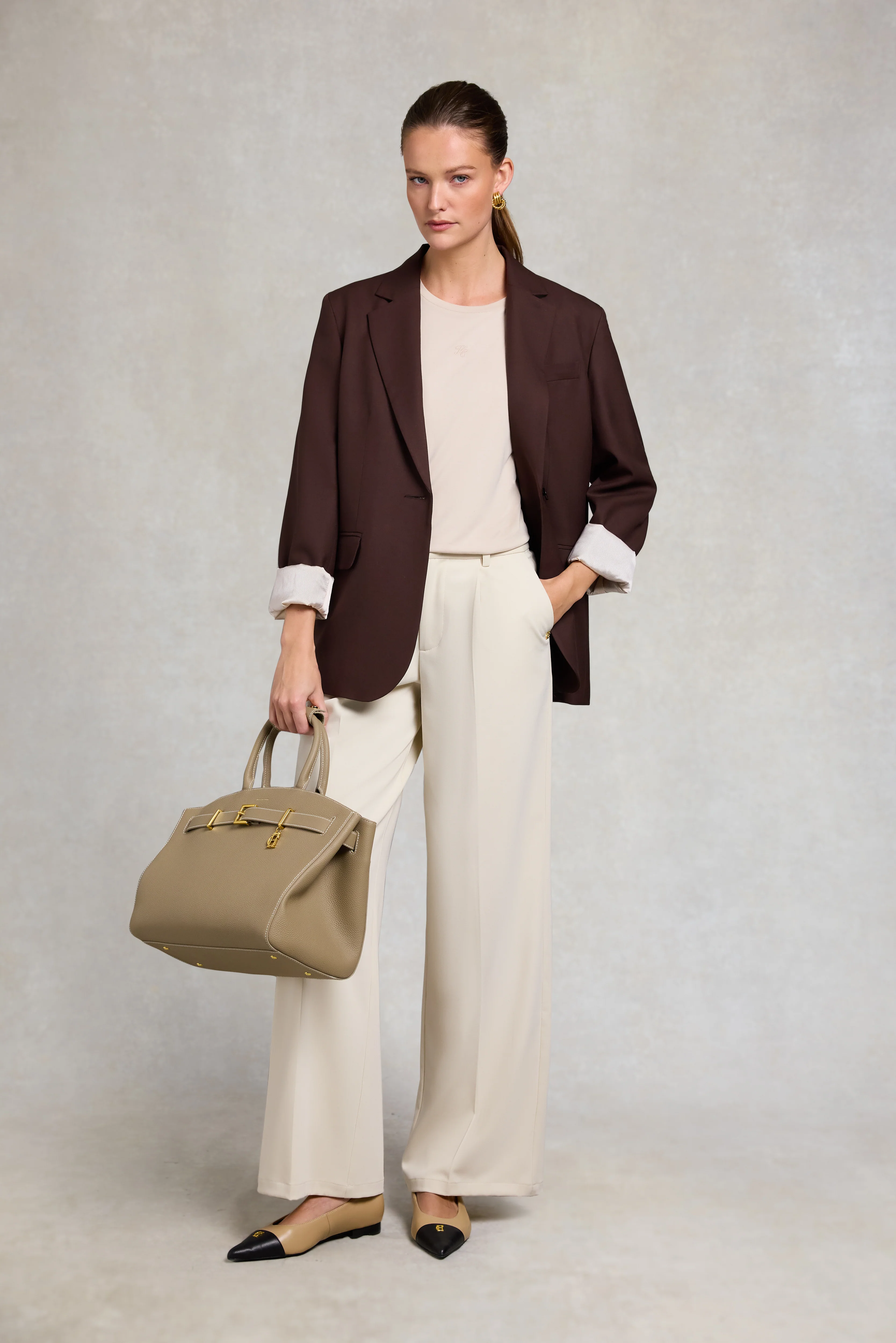 Madison Tee (Light Stone) - Image 3