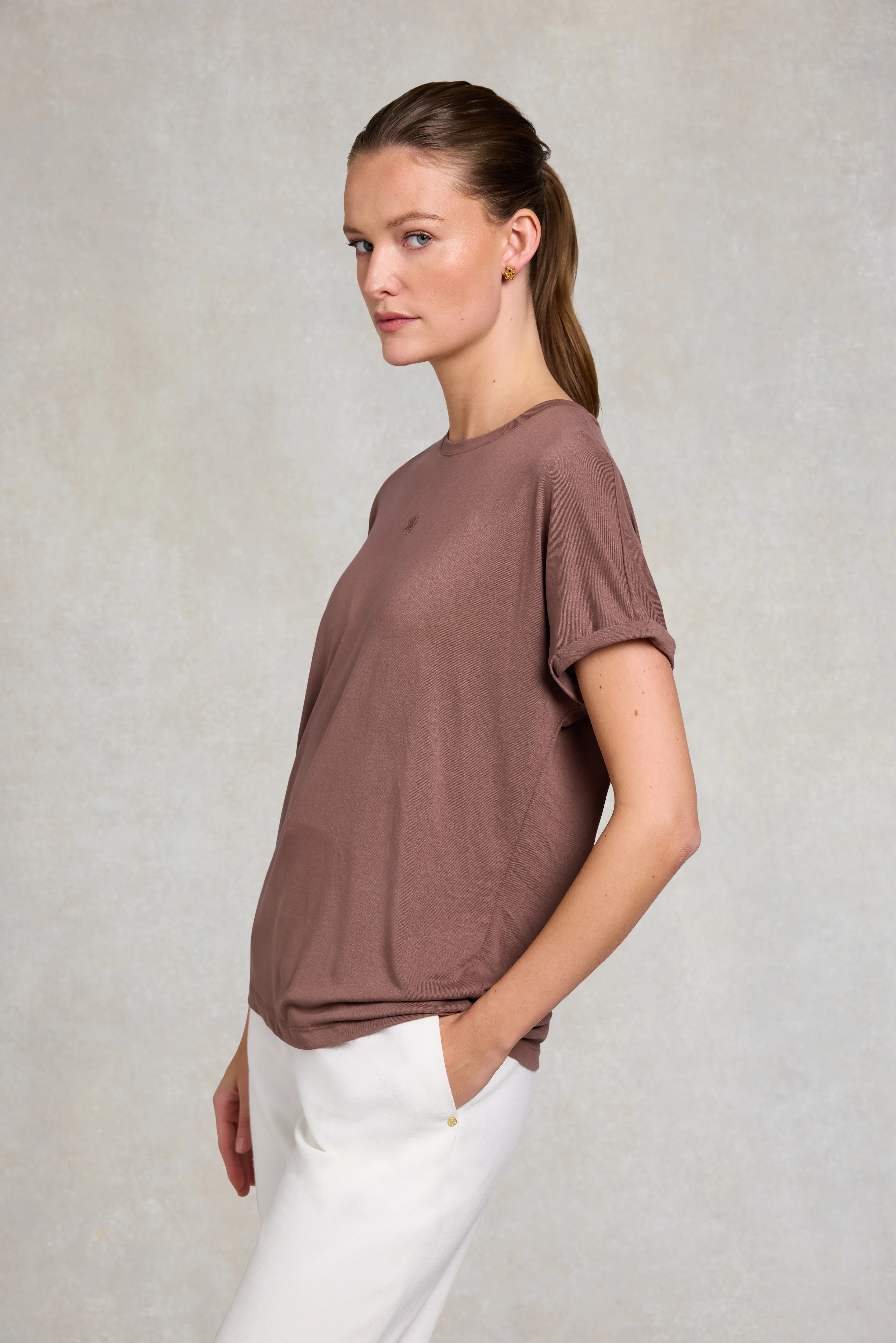 Madison Tee (Mocha) - Image 2