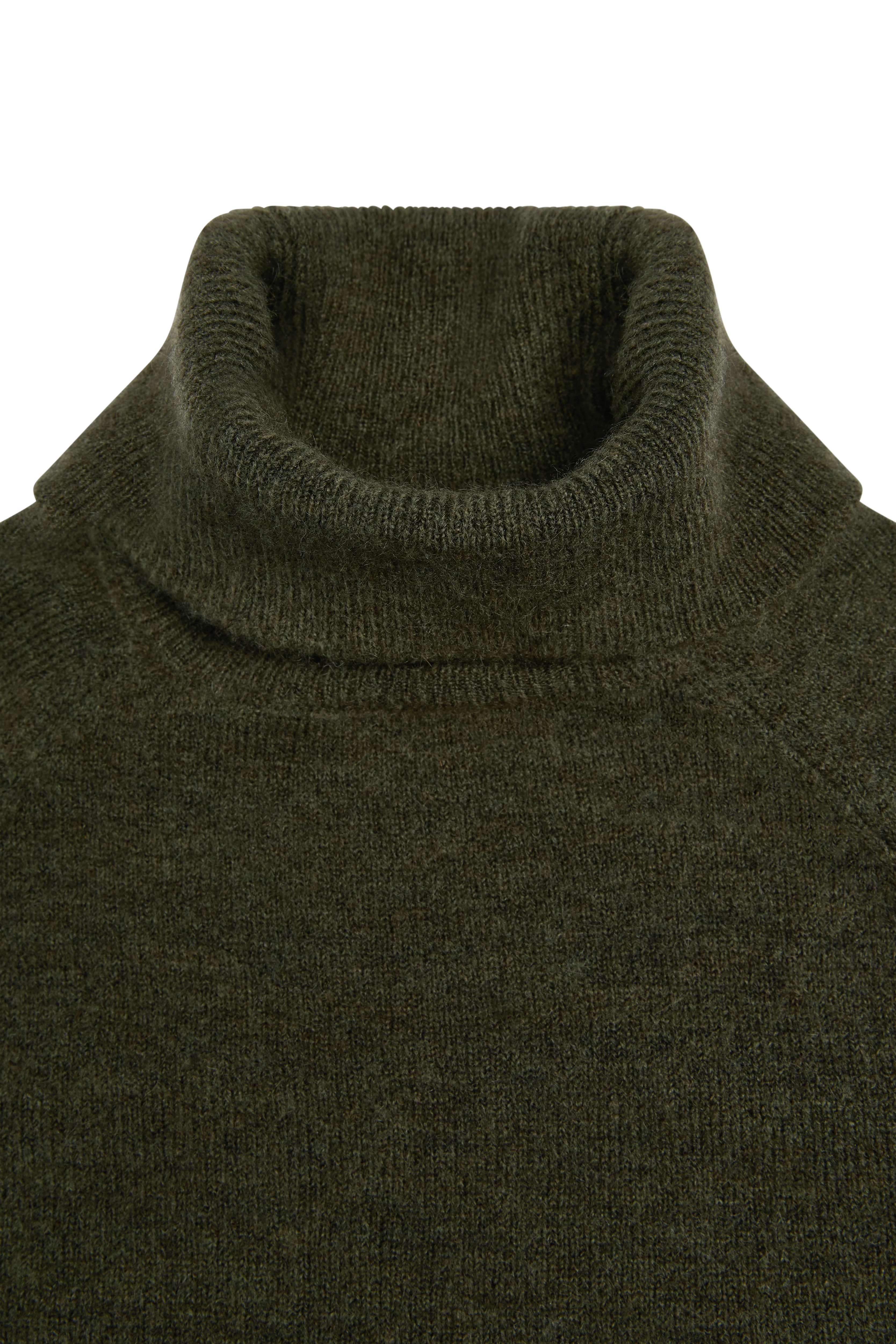 Maisie Roll Neck Knit (Forest Green) - Image 7