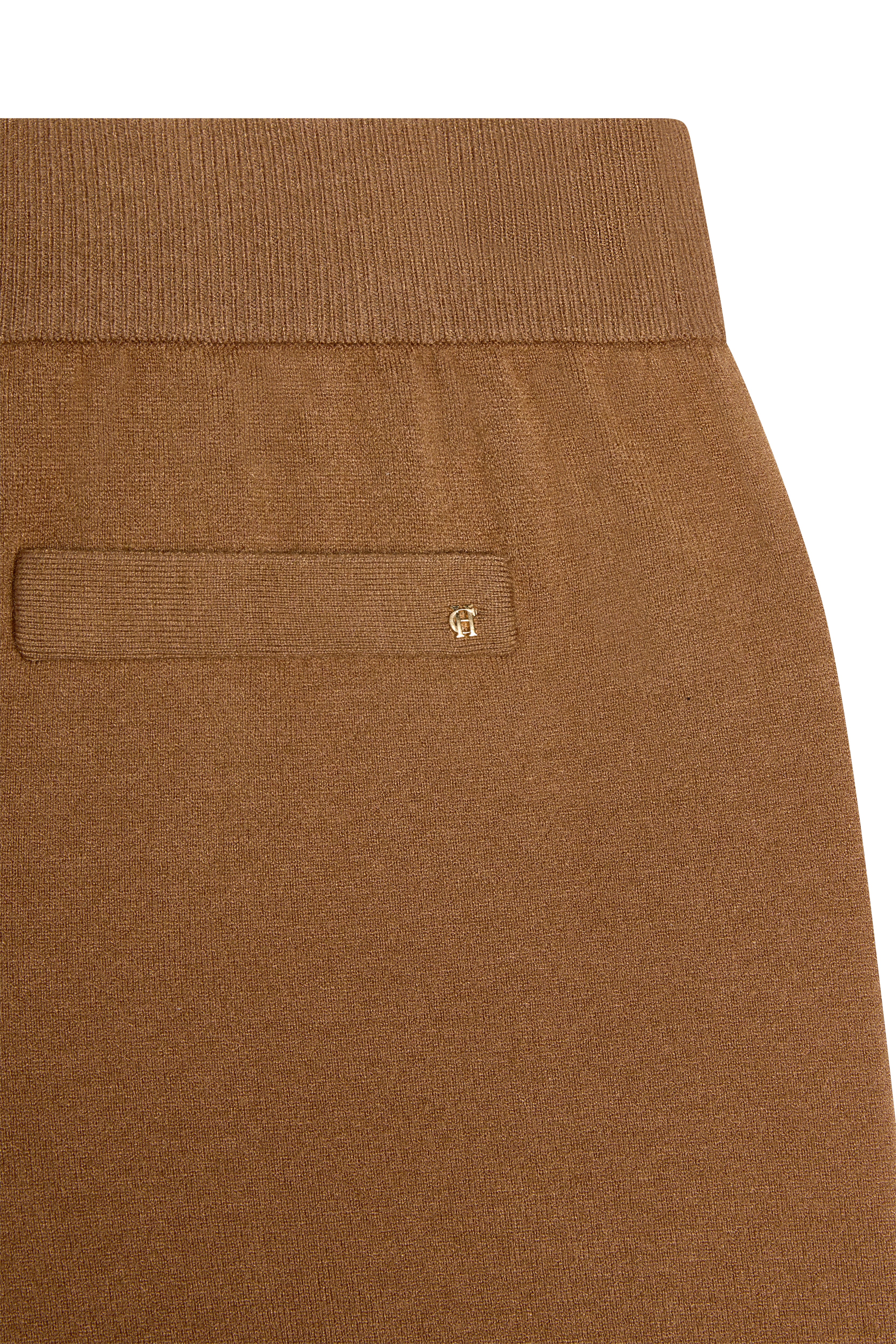 Maria Knitted Wide Leg Pant (Caramel) - Image 8