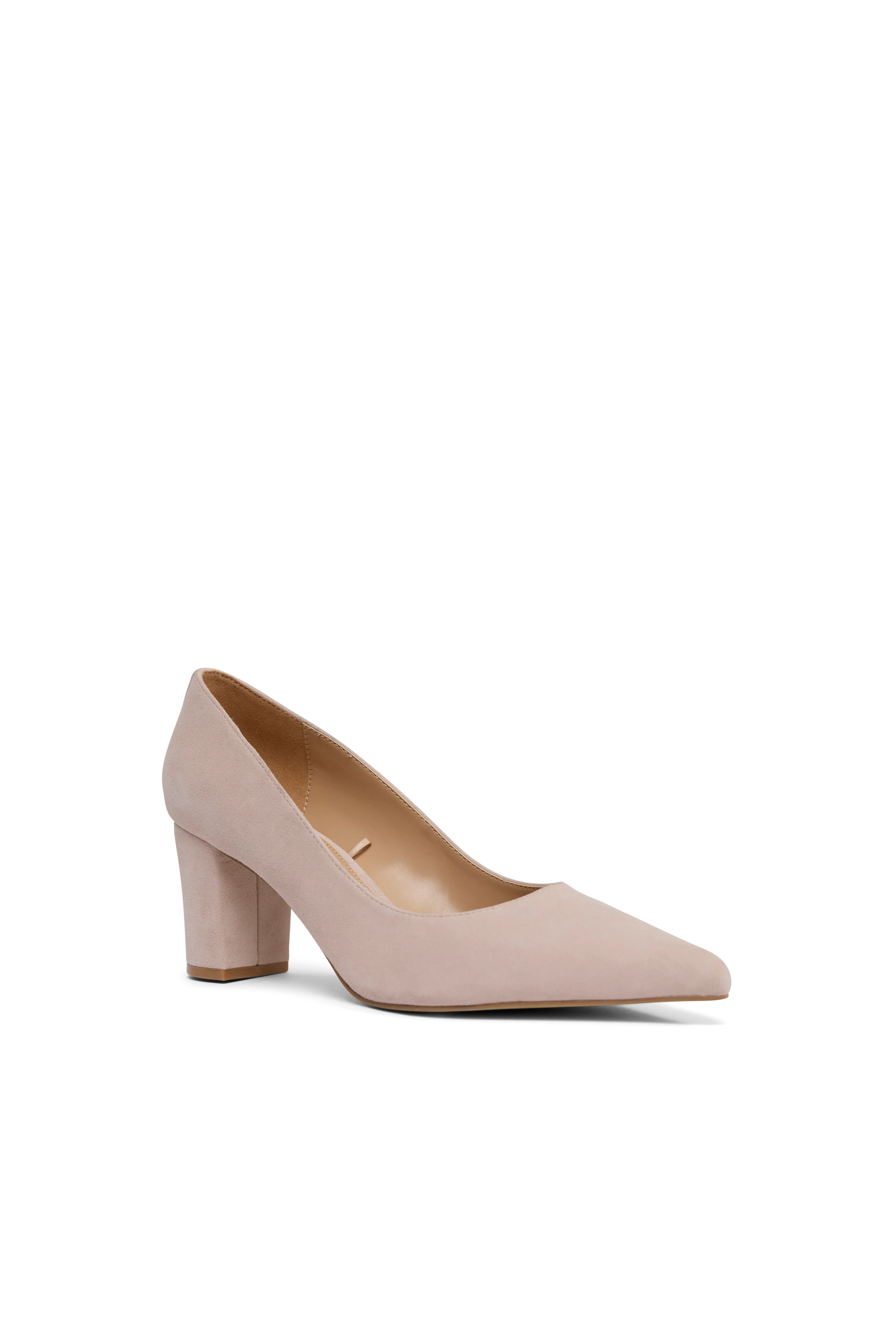 Mayfair Court Shoe (Blush Suede) - Image 4