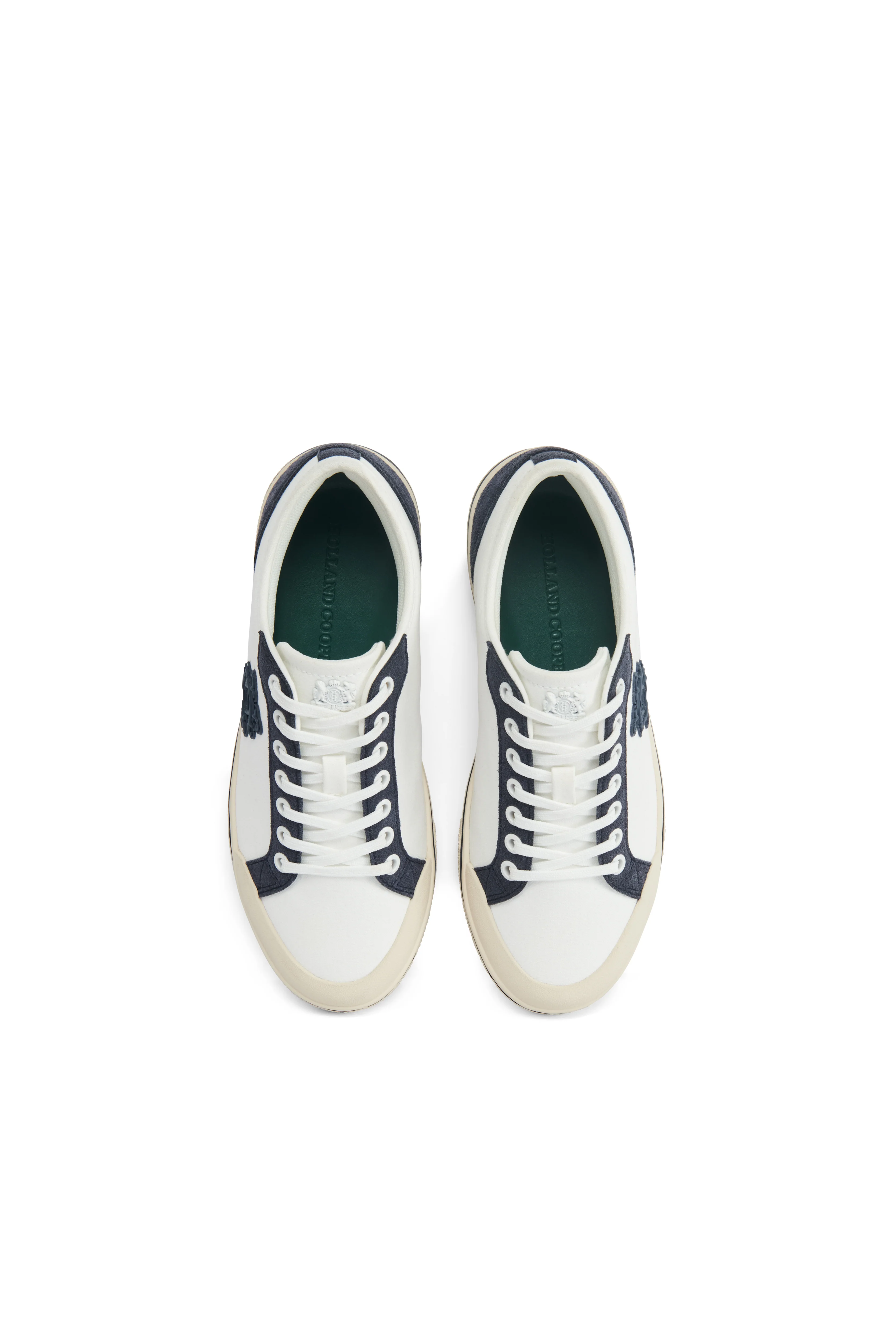 Mayfair Court Trainer (Off White Navy) - Image 4