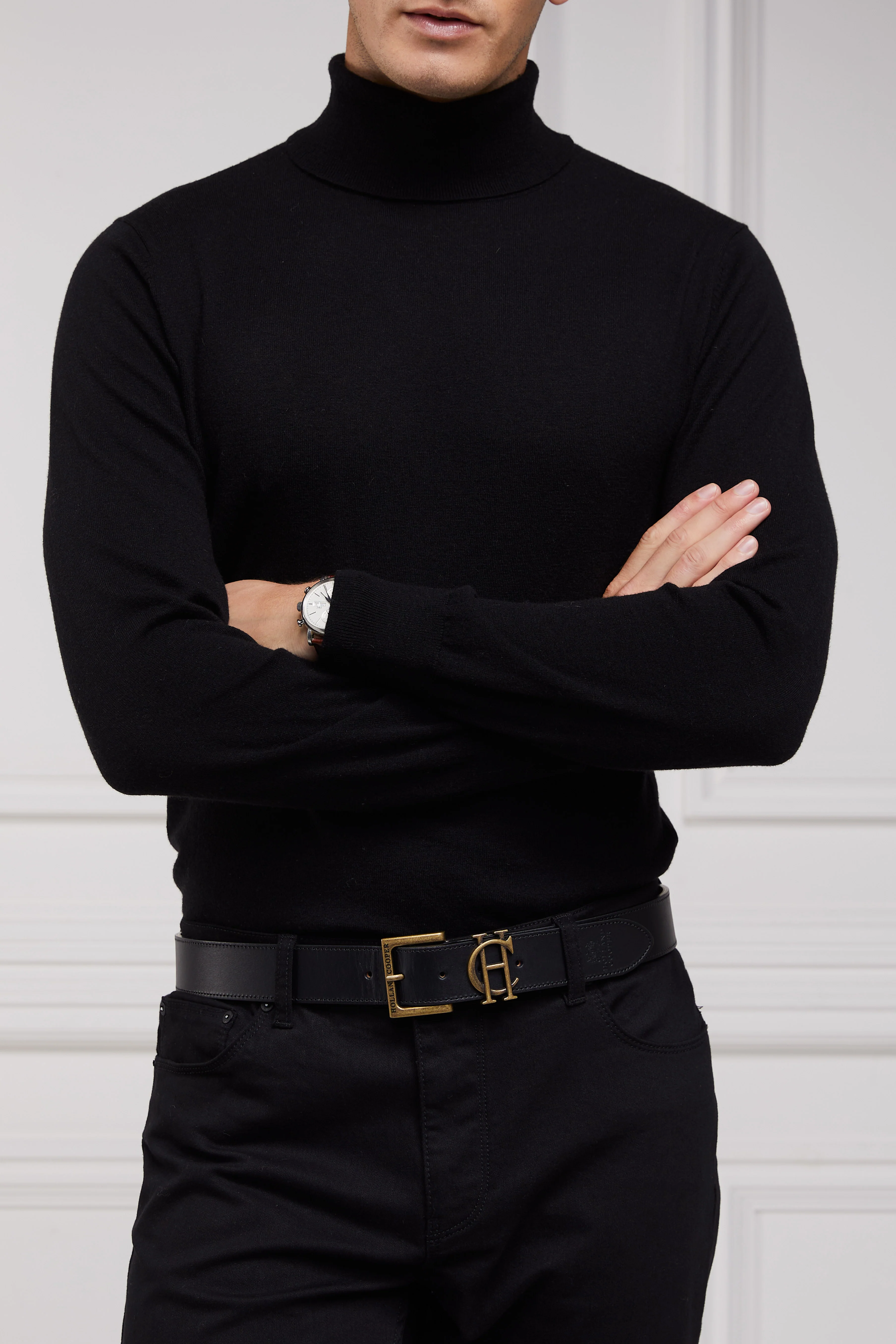 Men's Classic Belt (Black) - Image 6