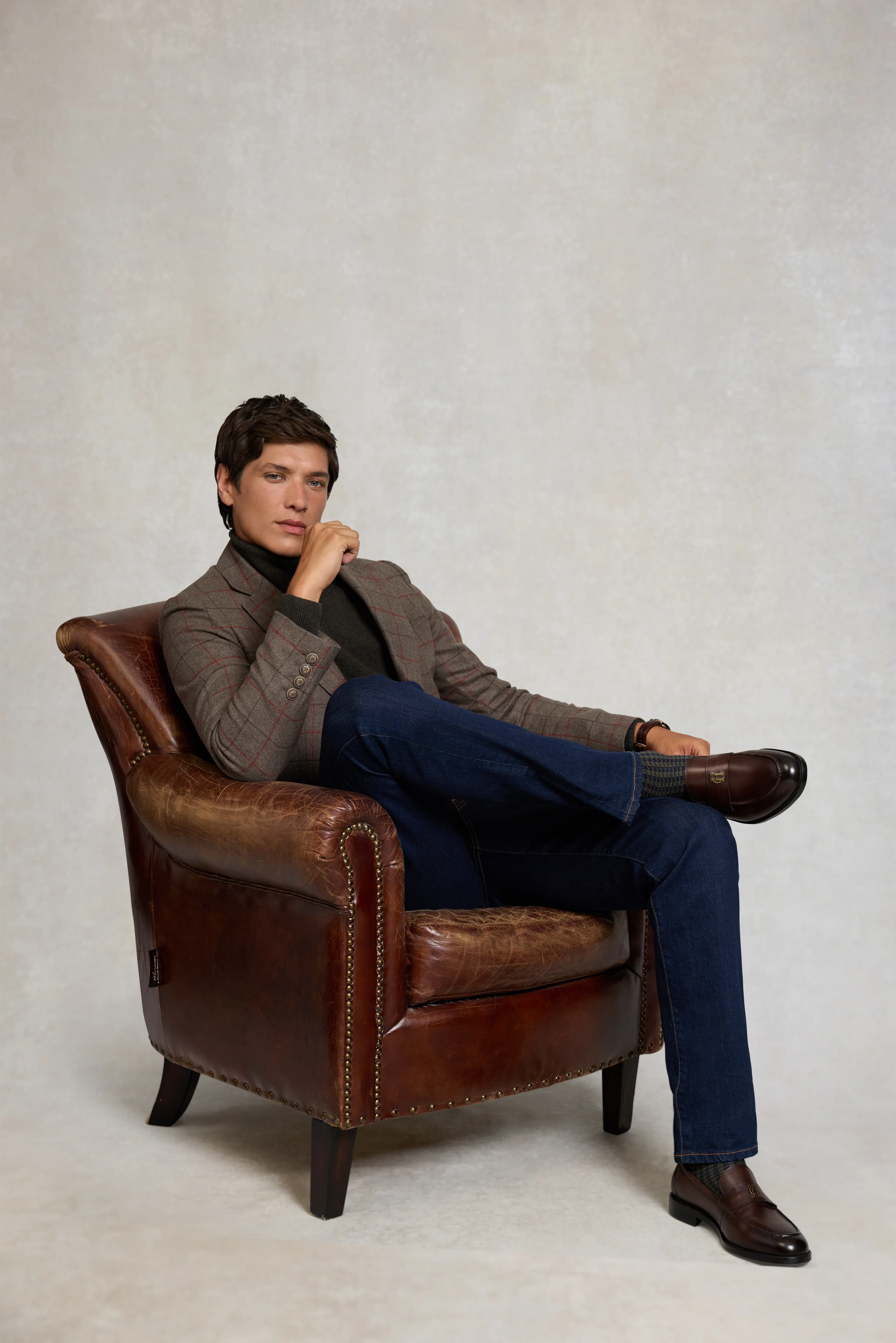 Men's Classic Loafer (Dark Tan) - Image 6