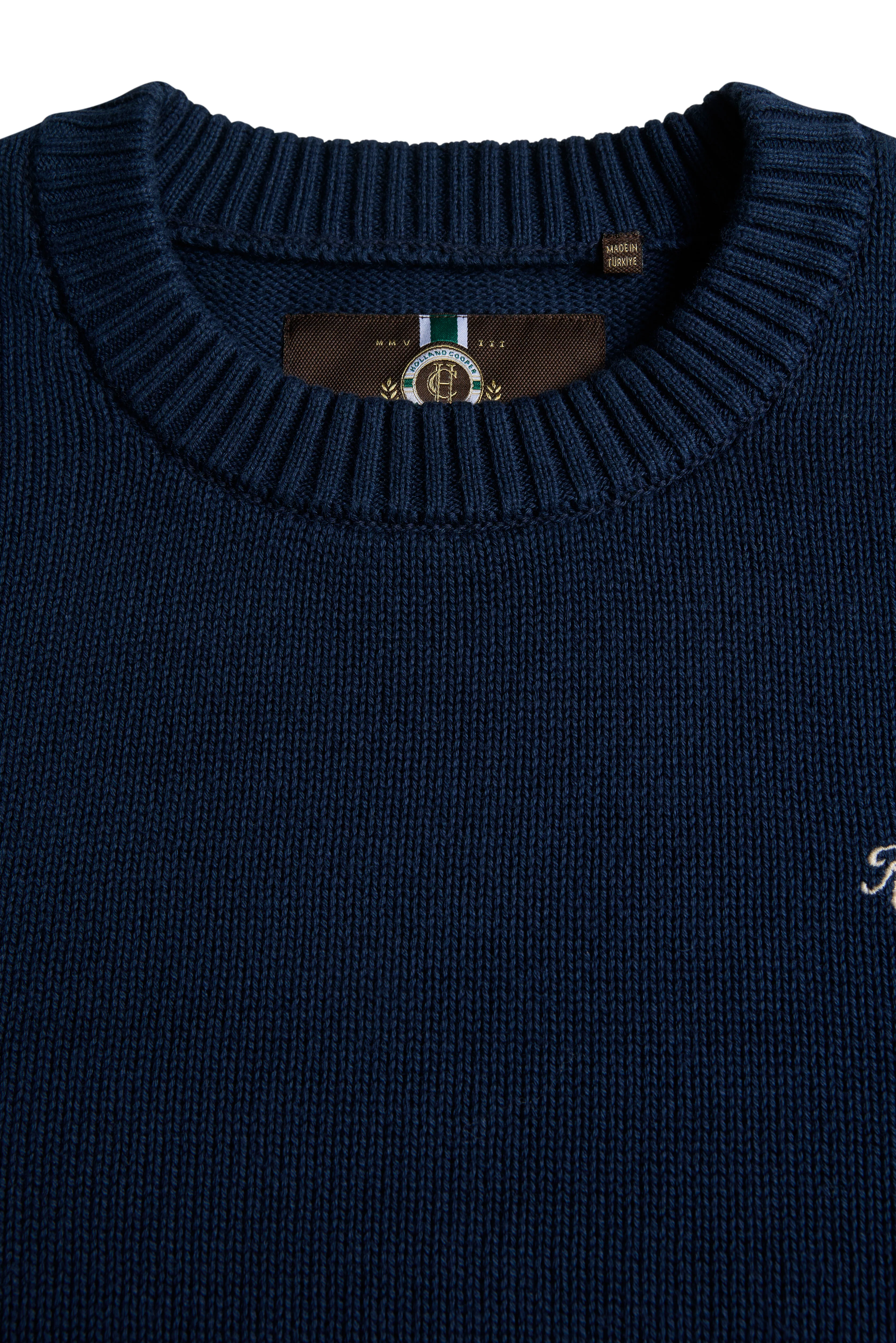 Men's Heritage Crew Neck Knit (Ink Navy) - Image 6