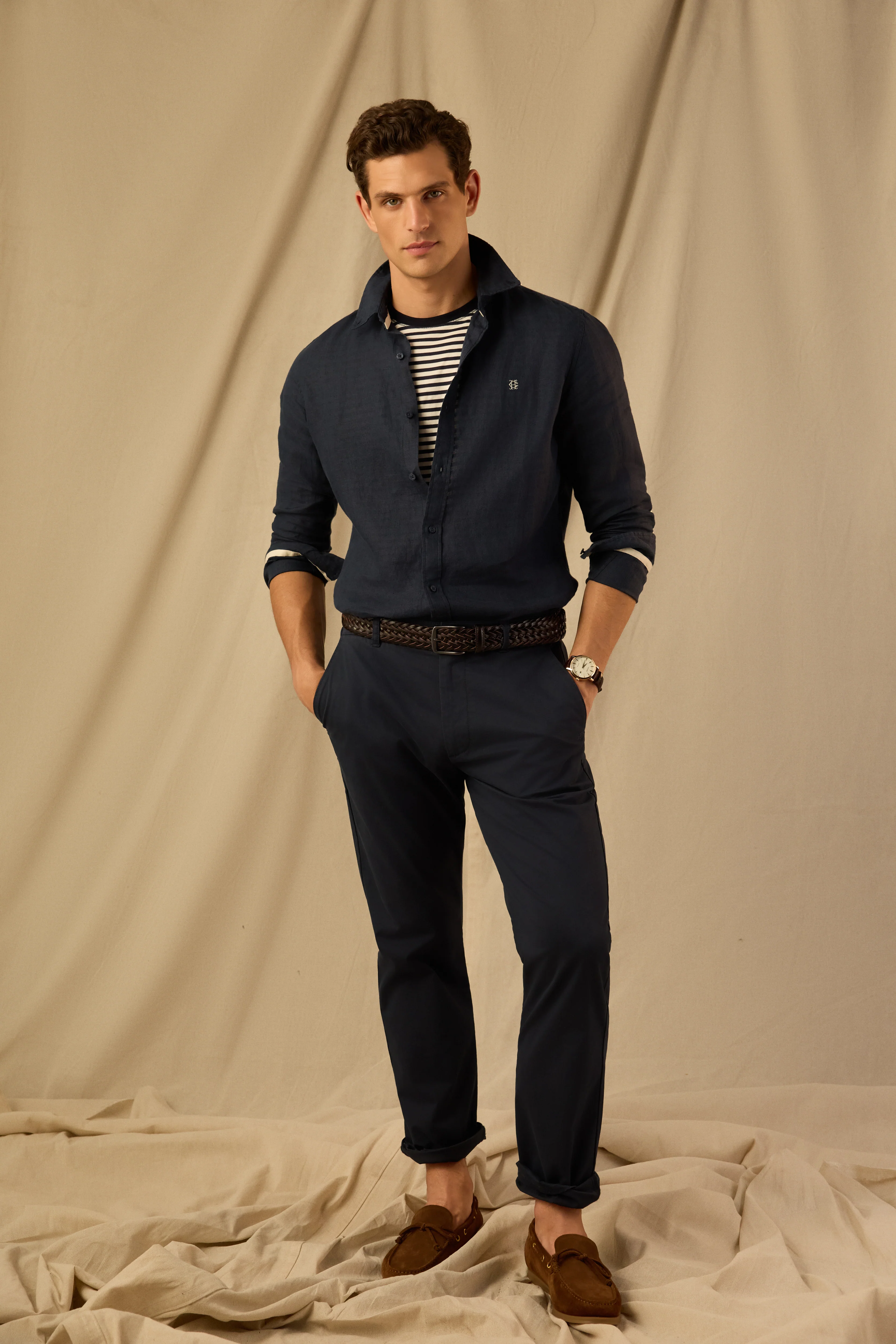 Men's Slim Chino (Ink Navy)