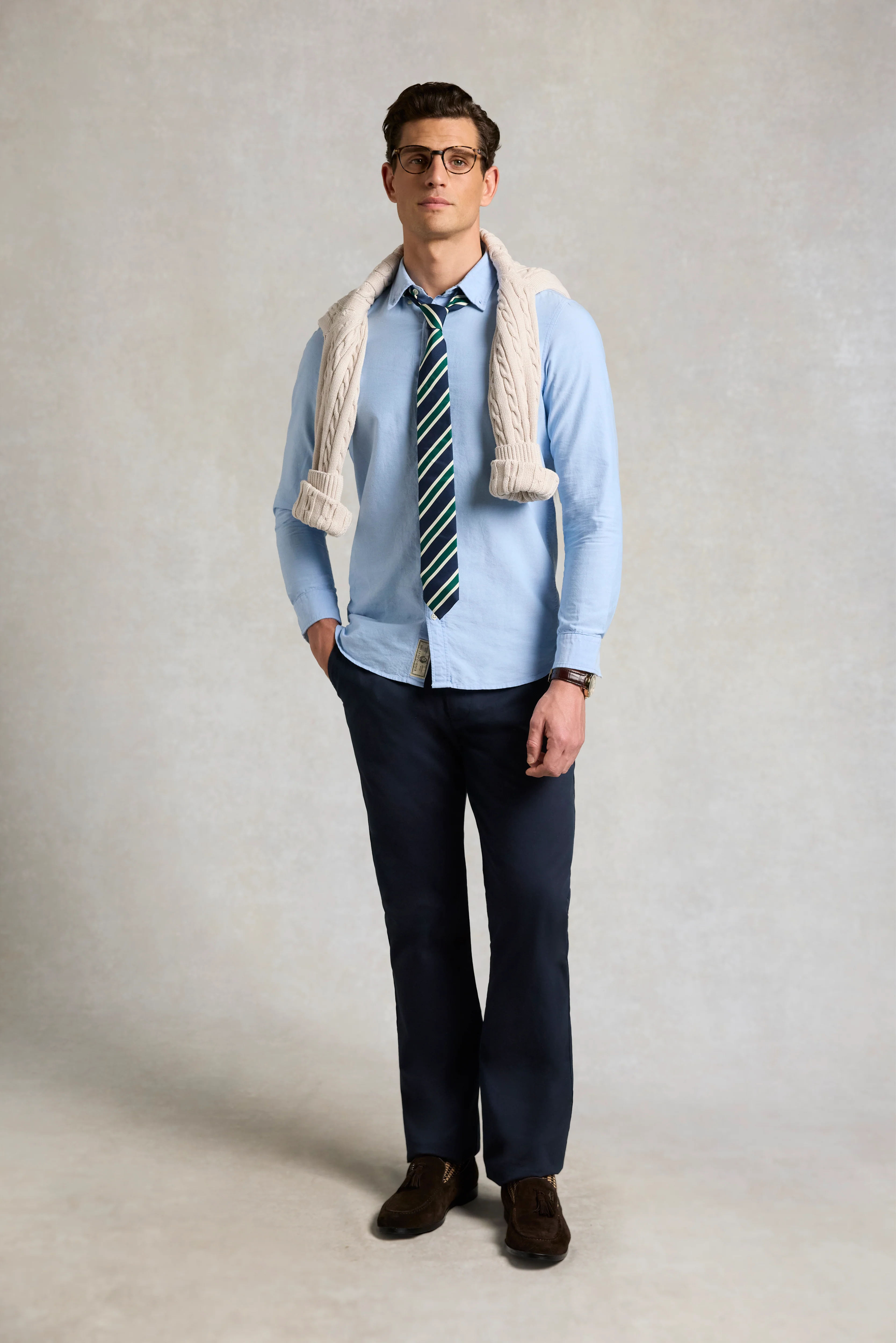 Men's Slim Chino (Ink Navy) - Image 5