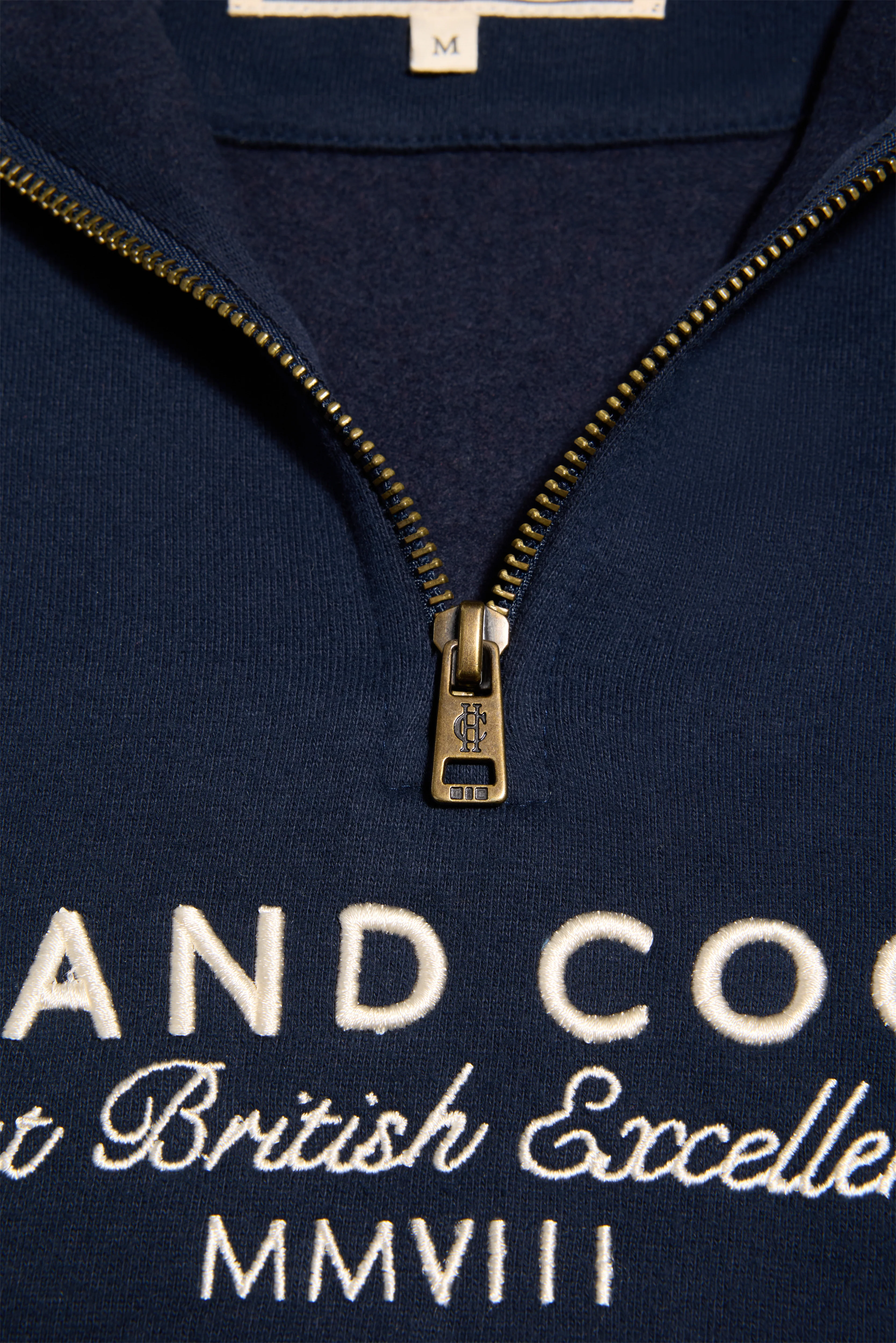 Men's Sporting Goods Zip Henley (Ink Navy) - Image 8