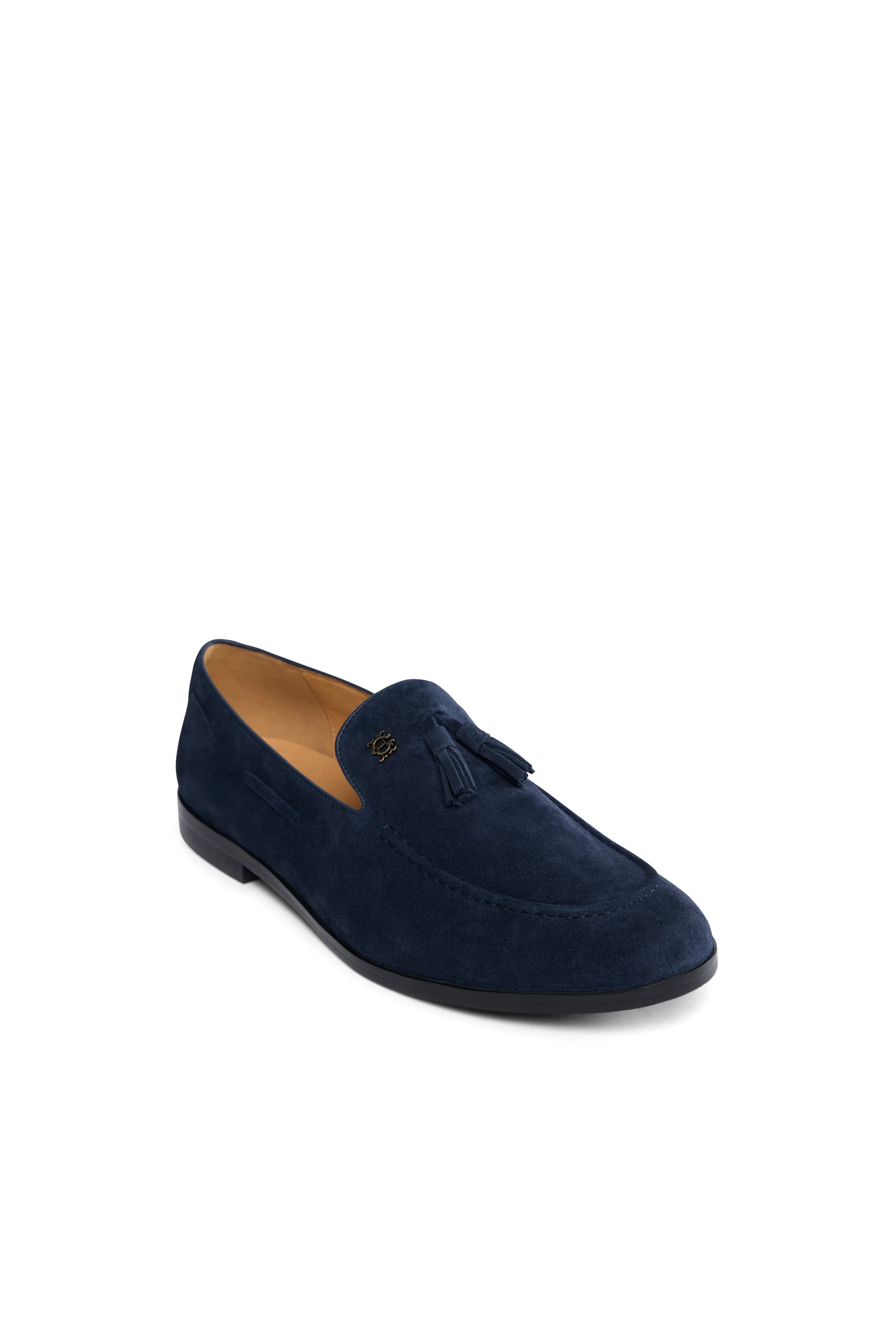 Men's Suede Tassel Loafer (Navy Suede) - Image 3