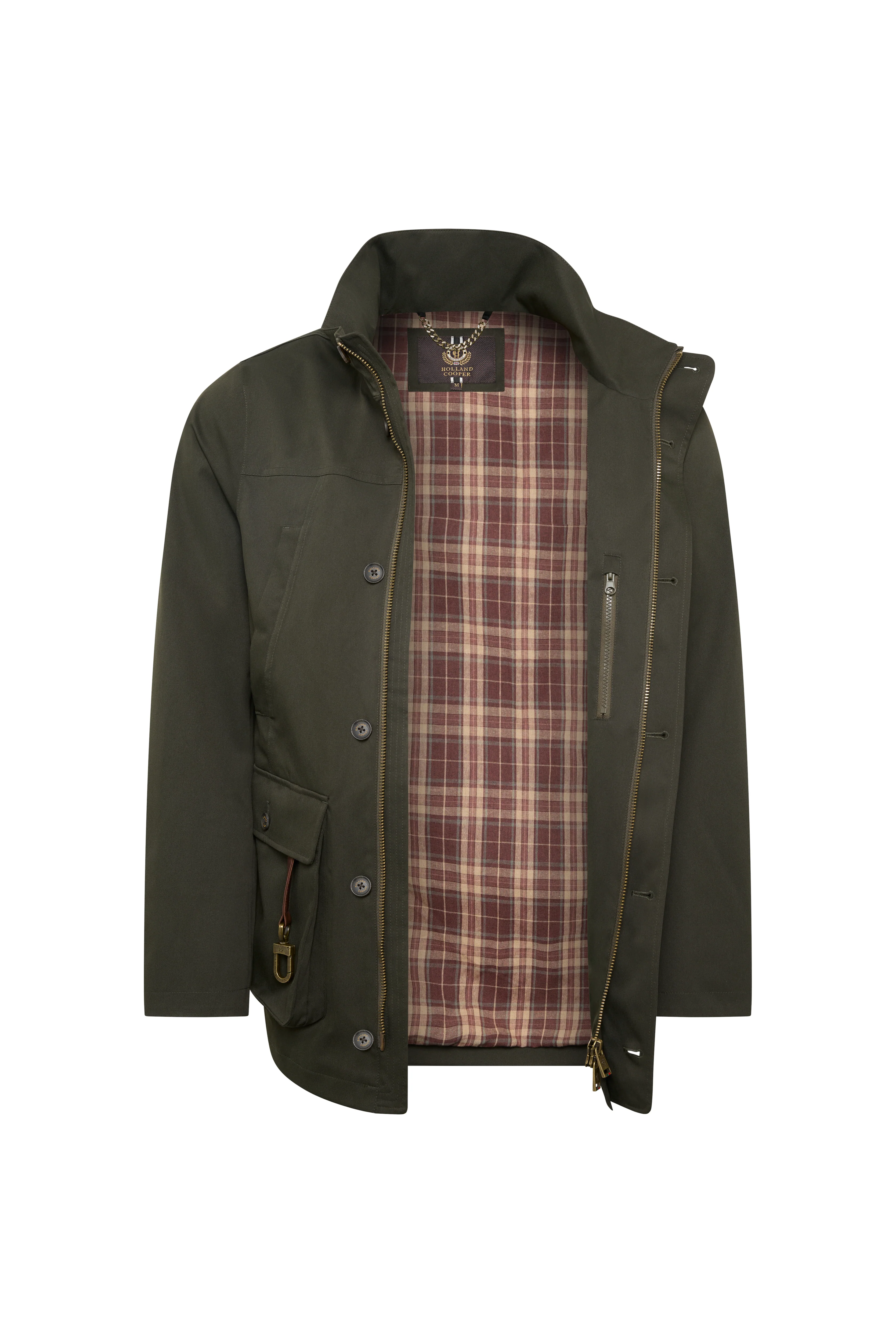 Men's Waterproof Field Coat (Khaki) - Image 7