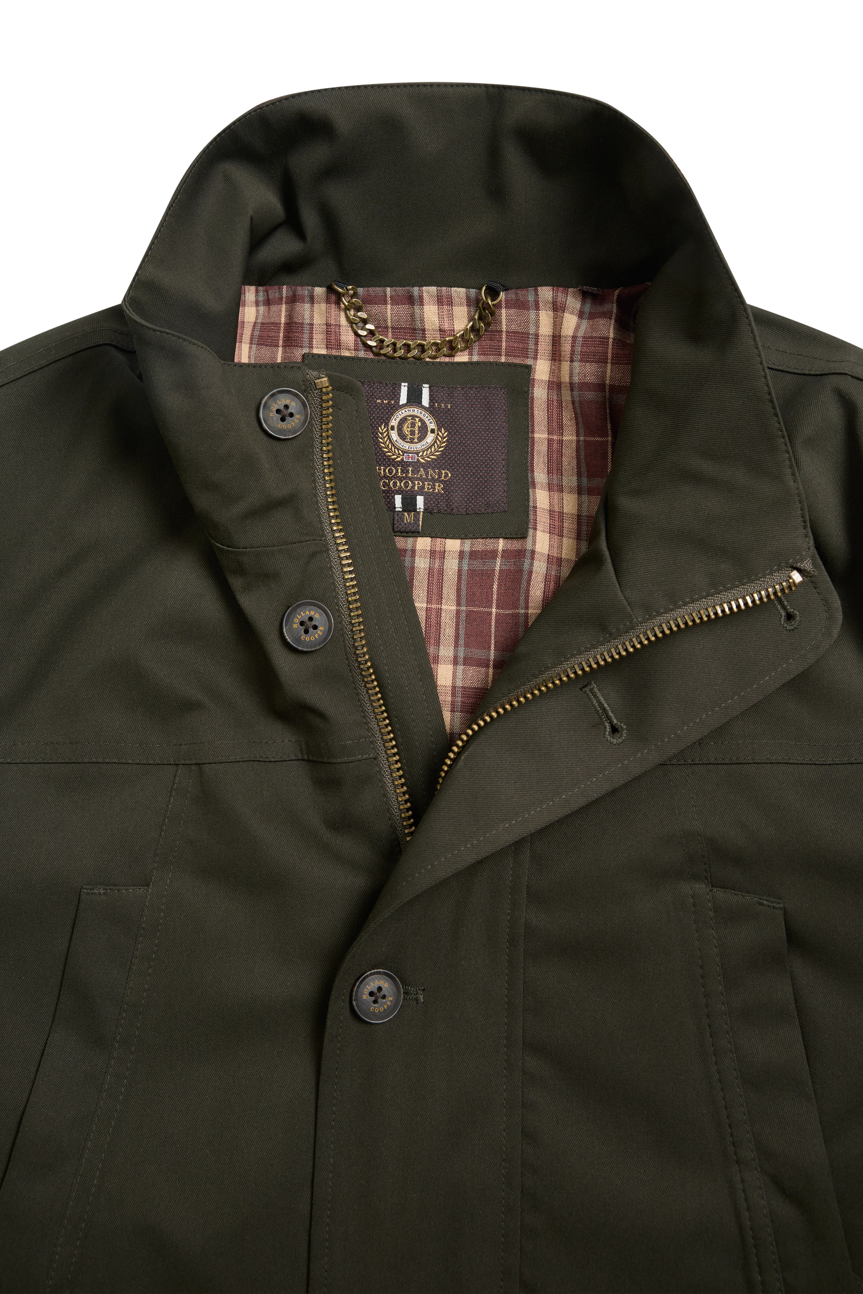 Men's Waterproof Field Coat (Khaki) - Image 9