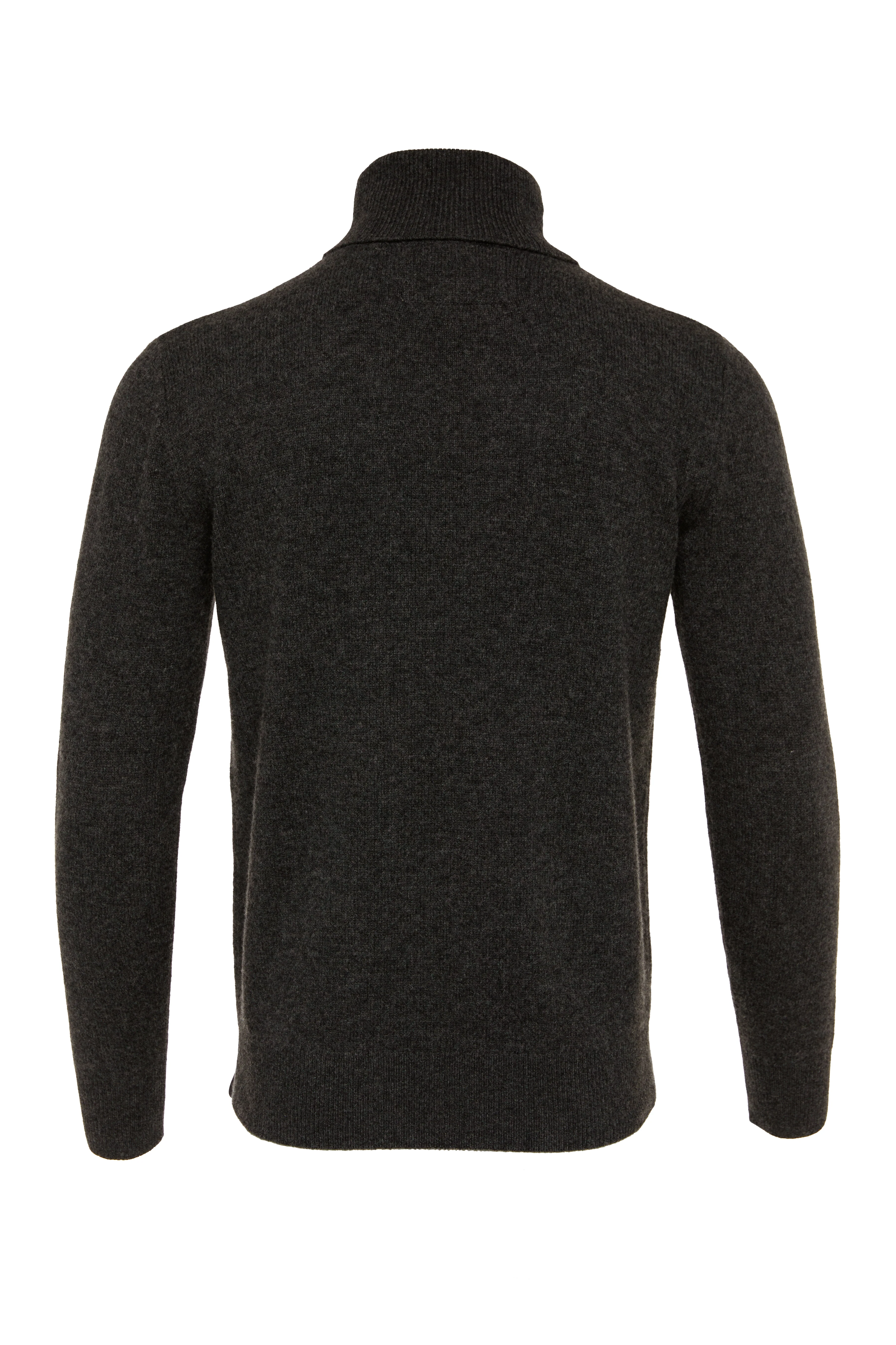 Byron Roll Neck Knit (Charcoal) - Image 7