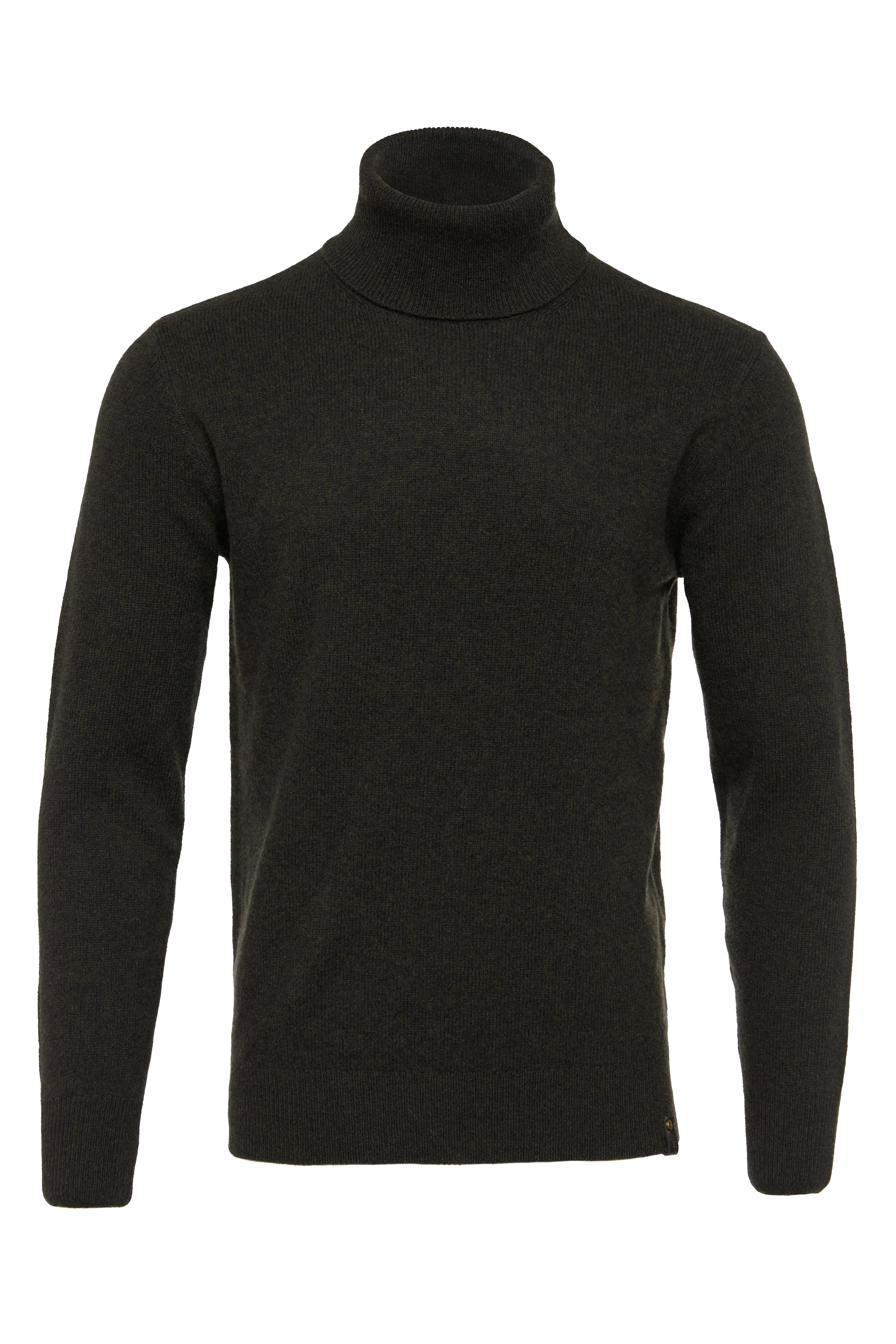 Byron Roll Neck Knit (Moss) - Image 4