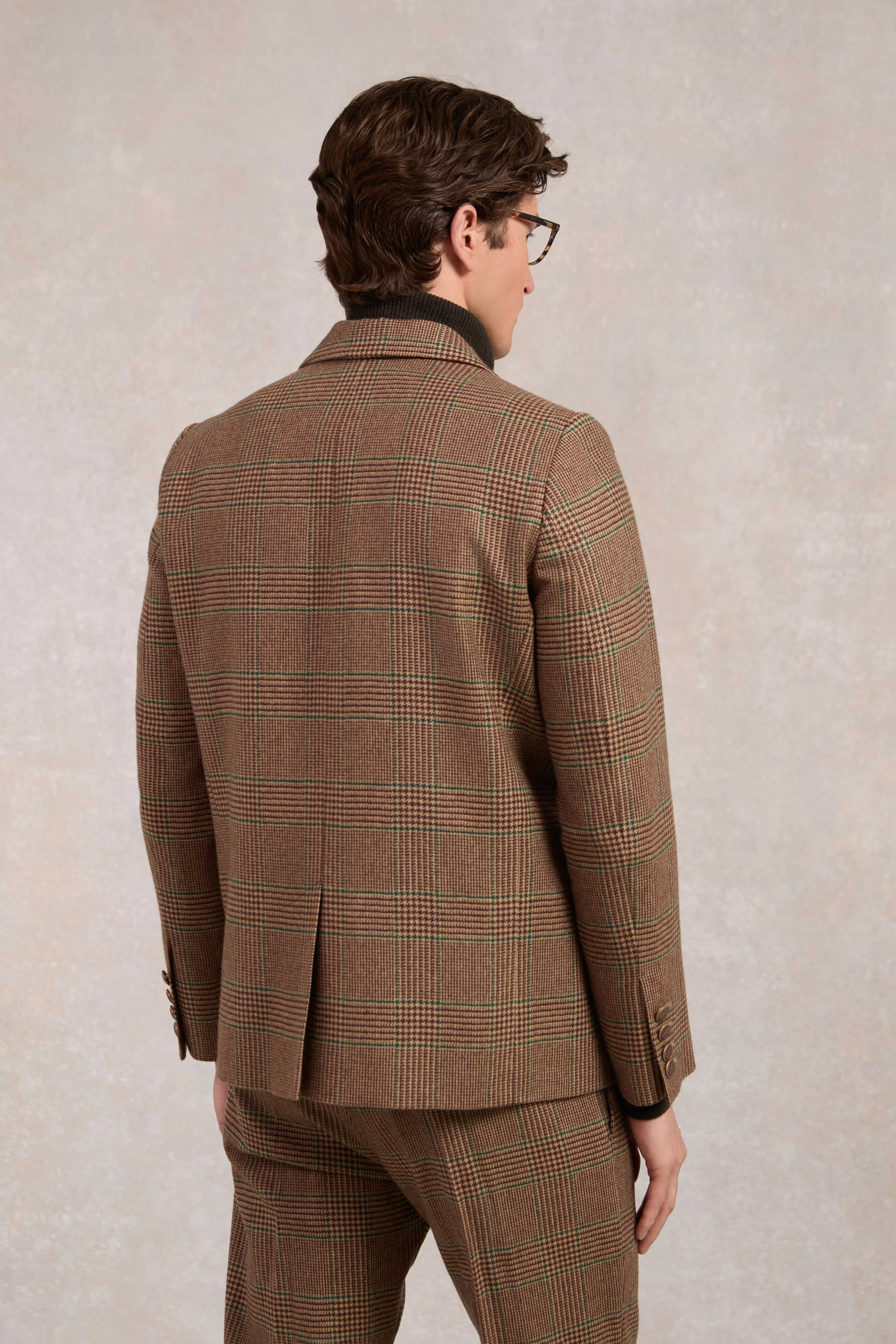 The Single Breasted Blazer (Clarence Check Forest) - Image 3