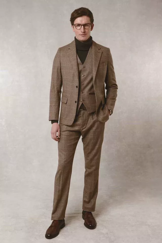 The Single Breasted Blazer (Clarence Check Forest) - Image 5