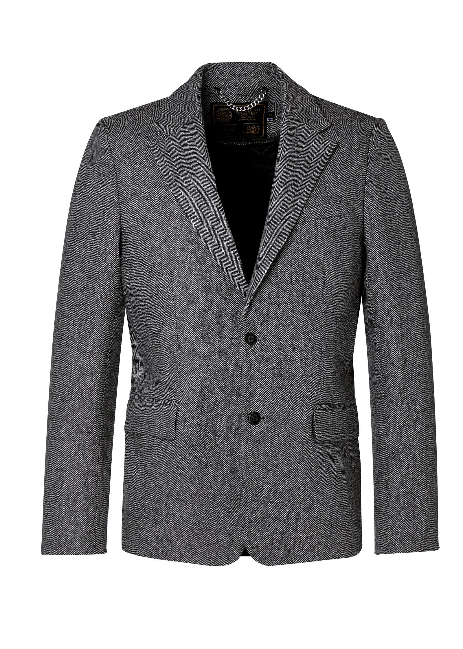 The Single Breasted Blazer (Mono Herringbone) - Image 4
