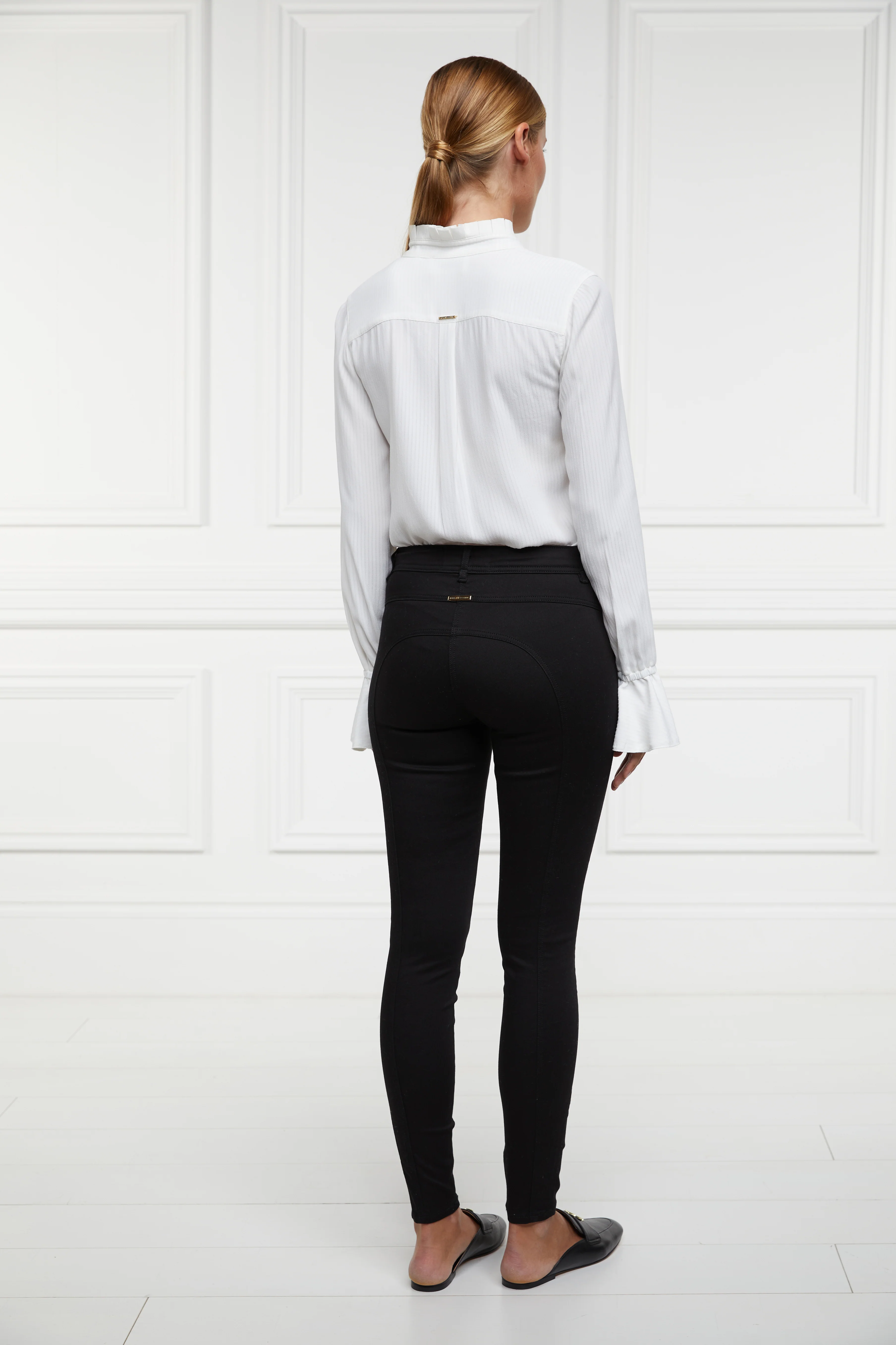 Mid-Rise Jodhpur Jean (Black) - Image 2