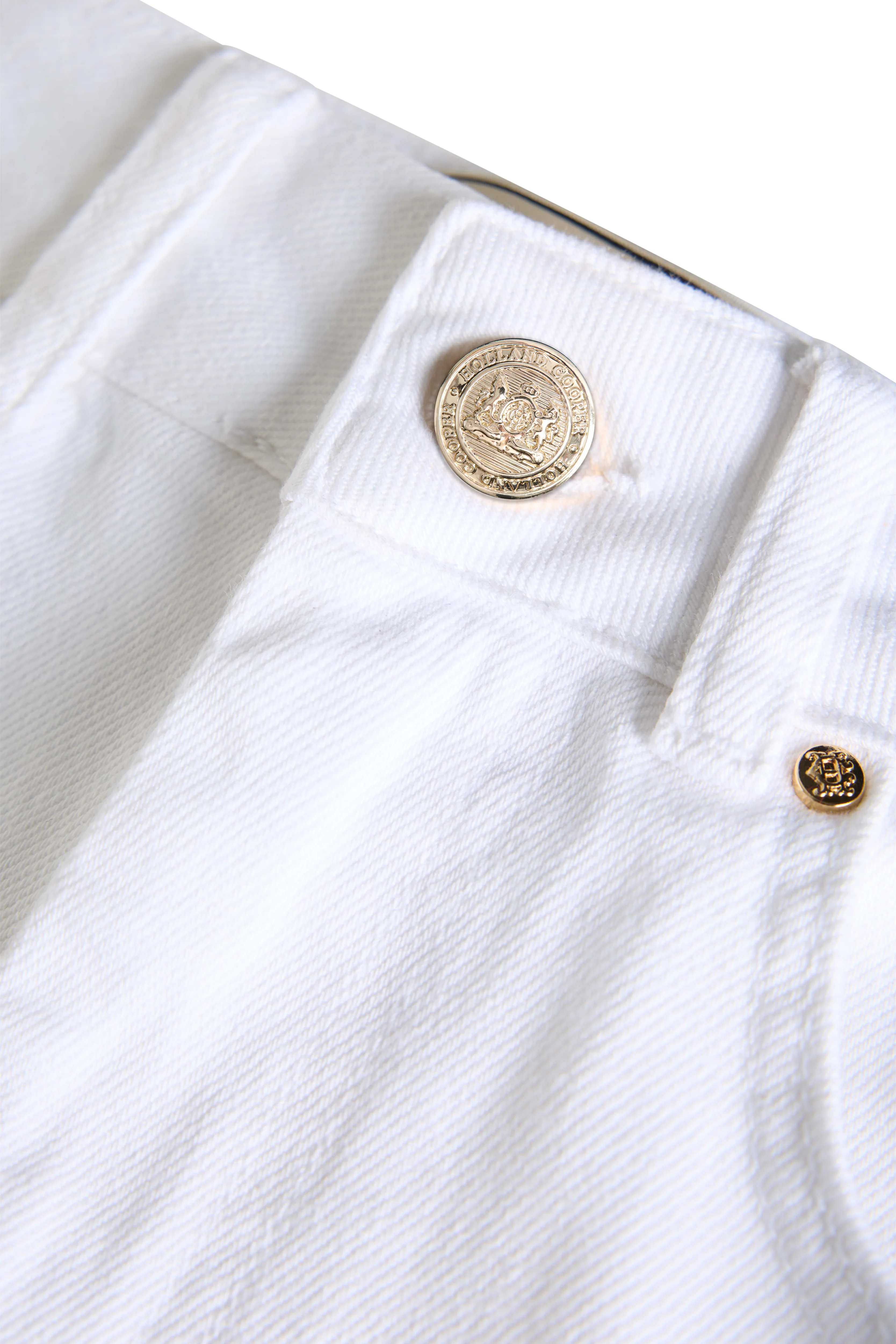 Mid Rise Straight Cropped Jean (White) - Image 7