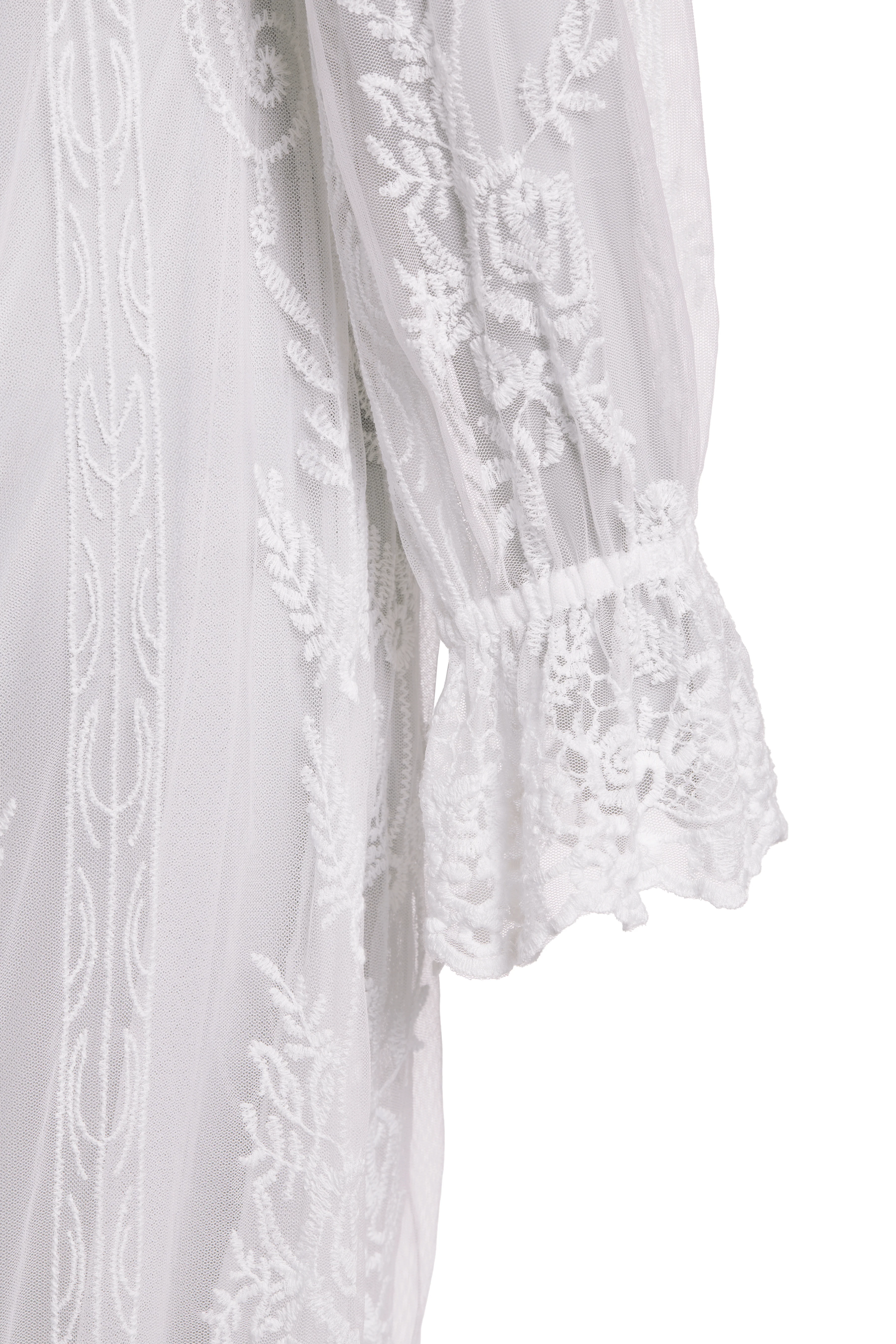 Mika Beach Dress (White) - Image 11