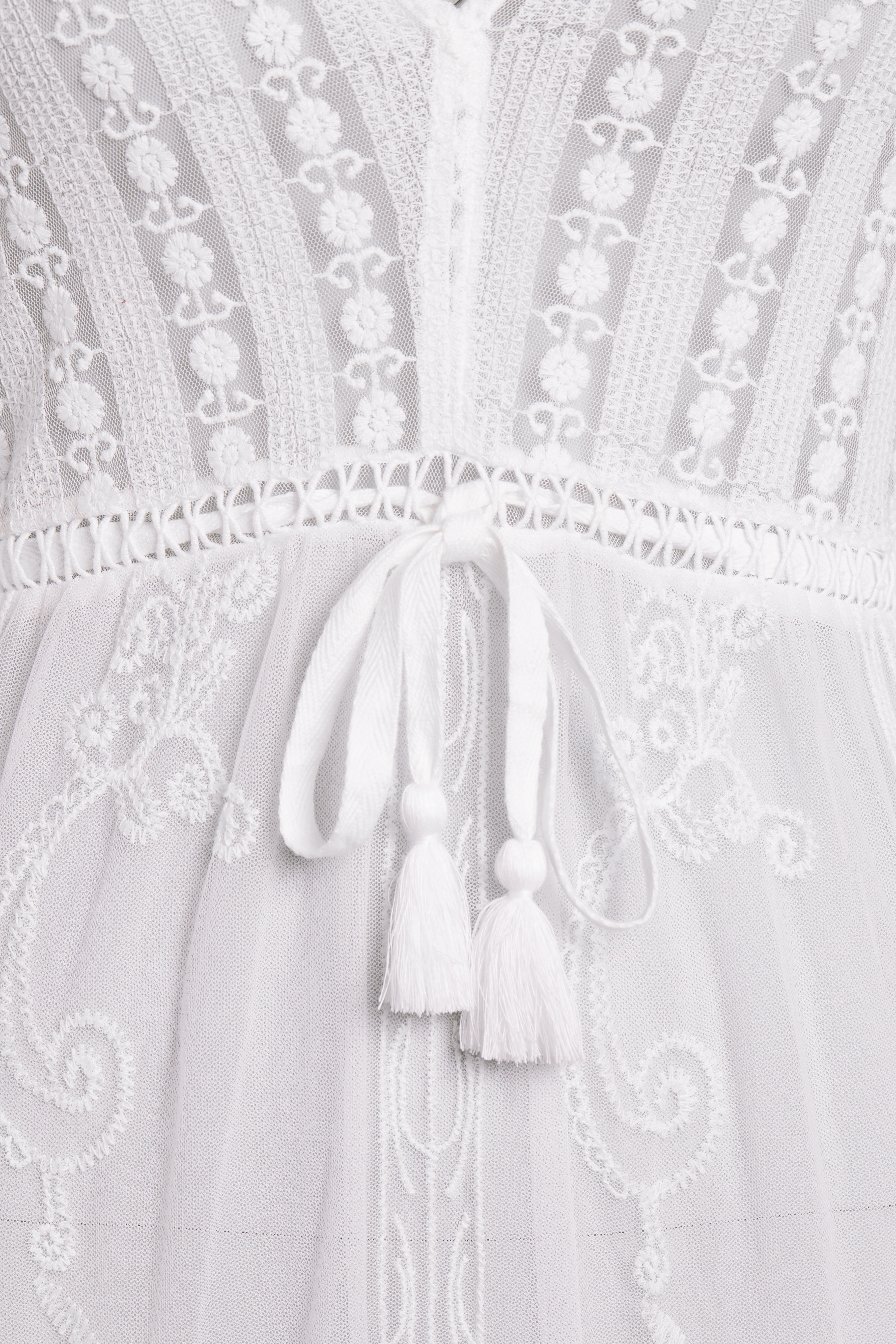Mika Beach Dress (White) - Image 12
