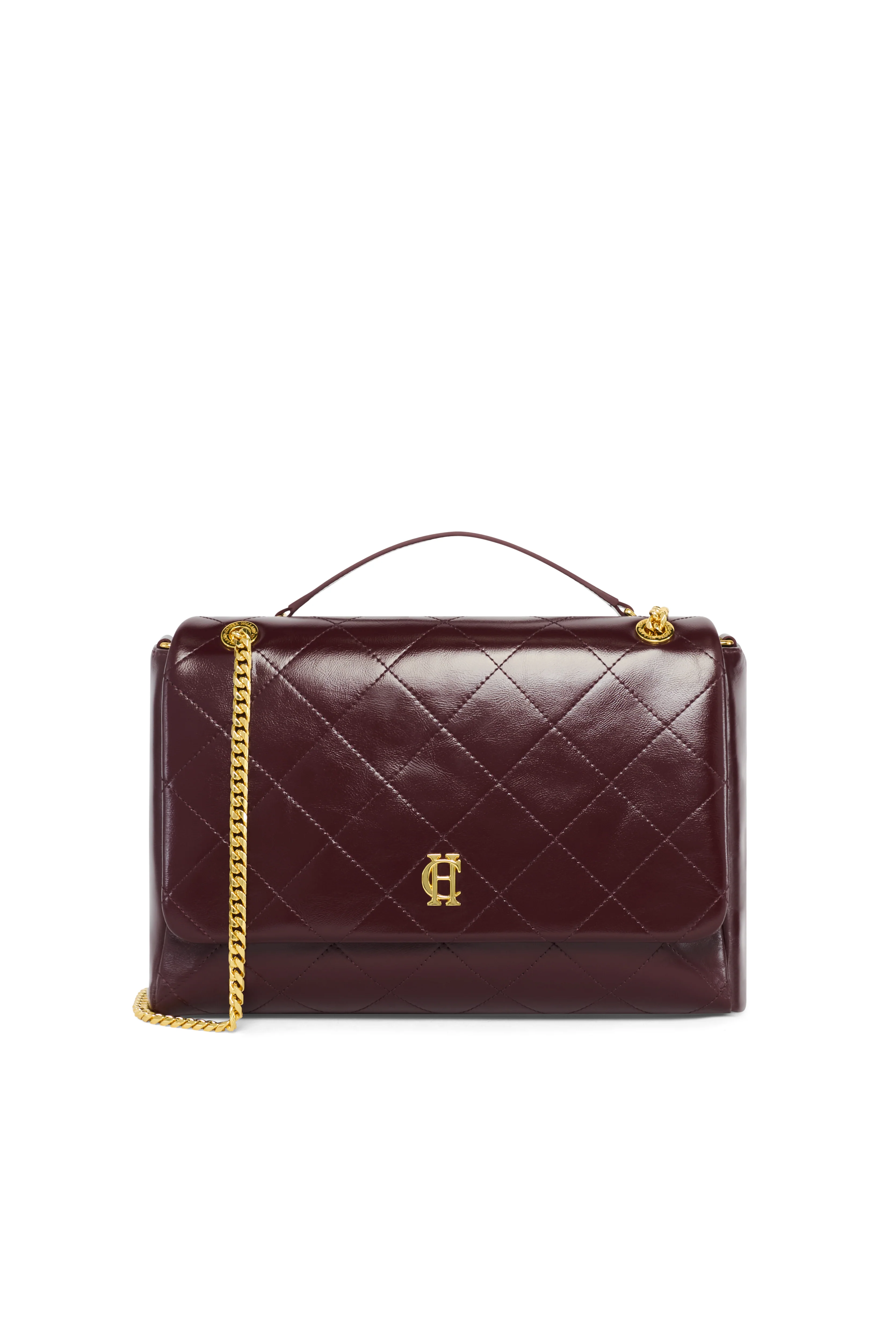 Milan Shoulder Bag (Oxblood) - Image 4