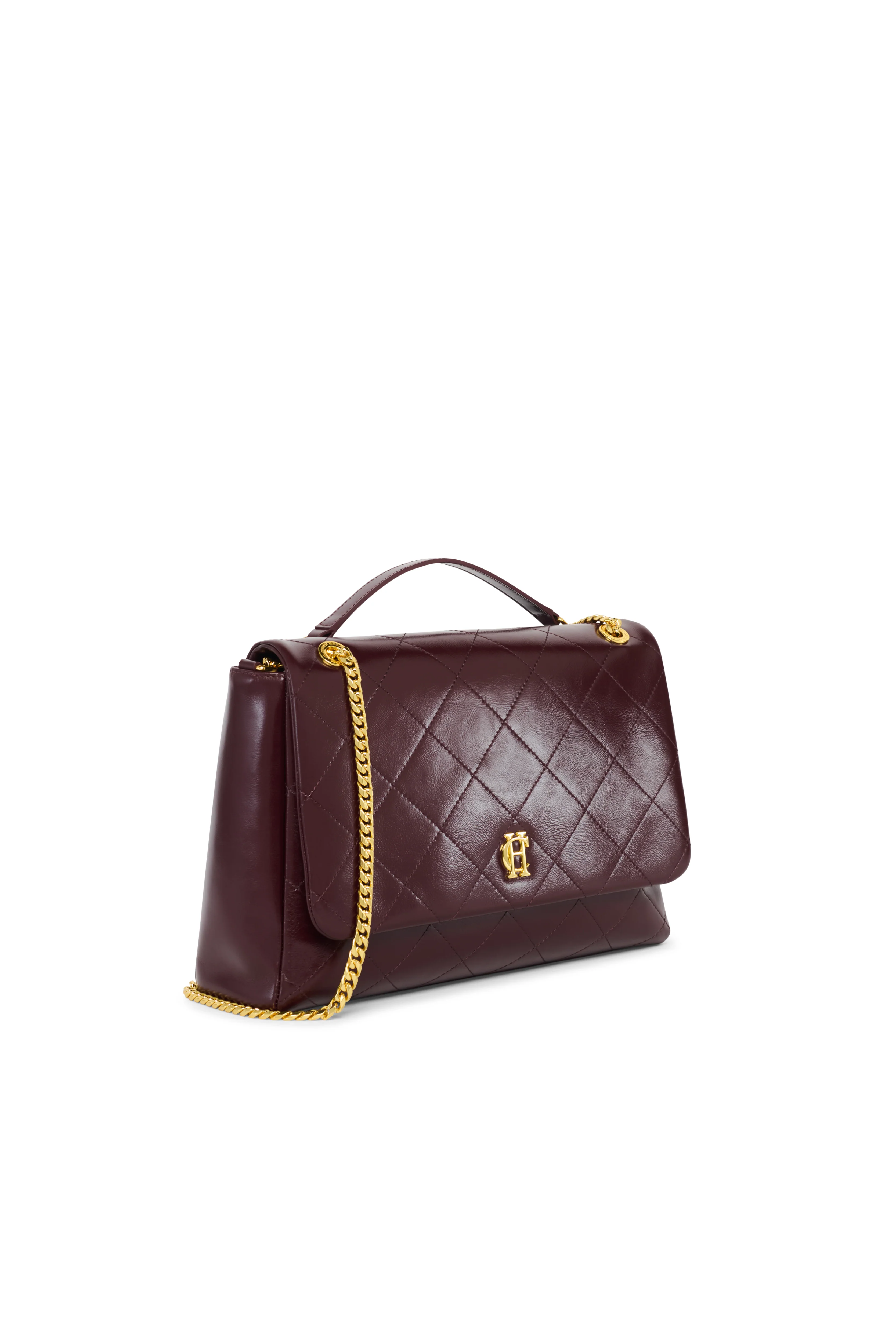 Milan Shoulder Bag (Oxblood) - Image 7