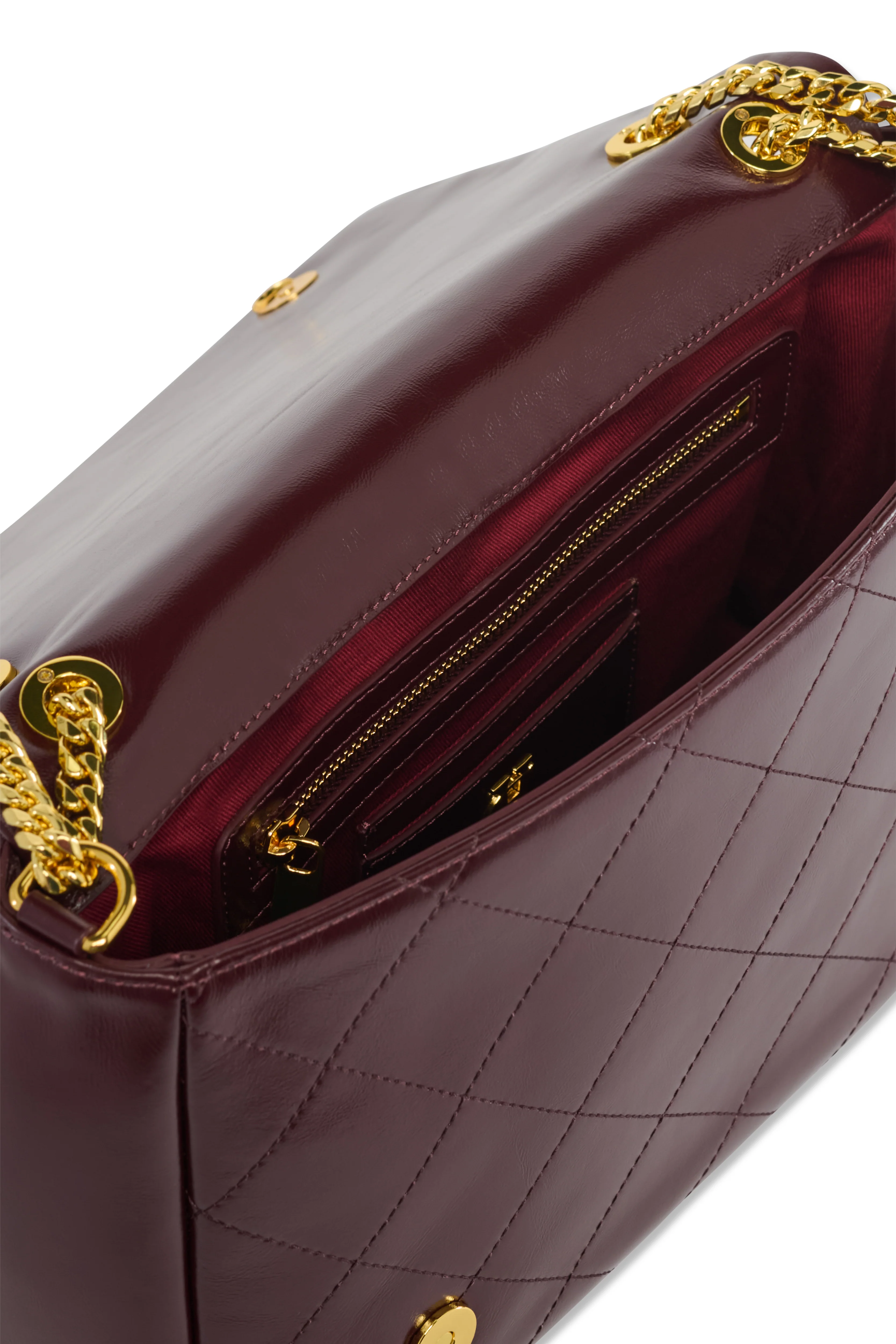 Milan Shoulder Bag (Oxblood) - Image 8