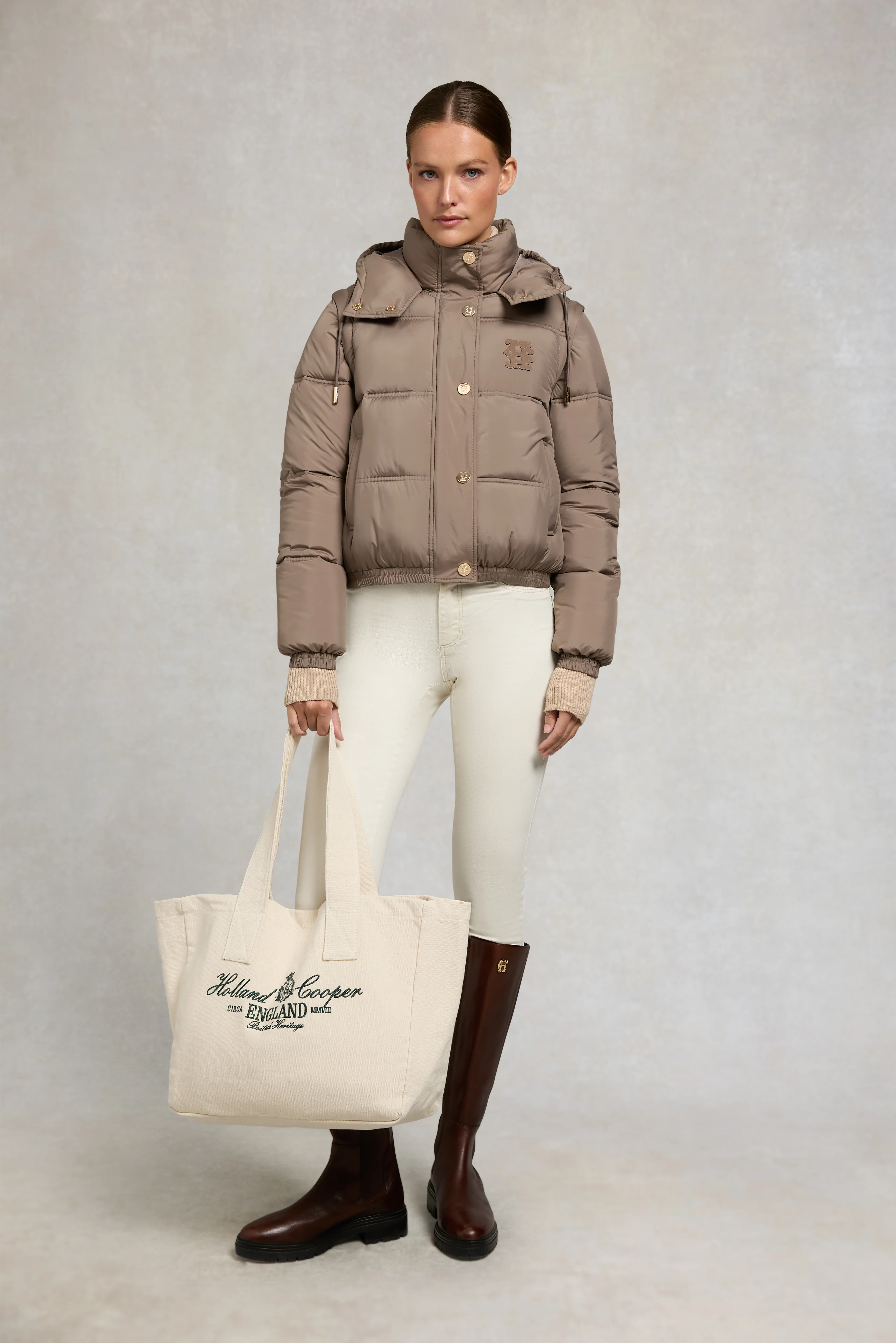Milton Convertible Jacket (Porcini) - Image 7