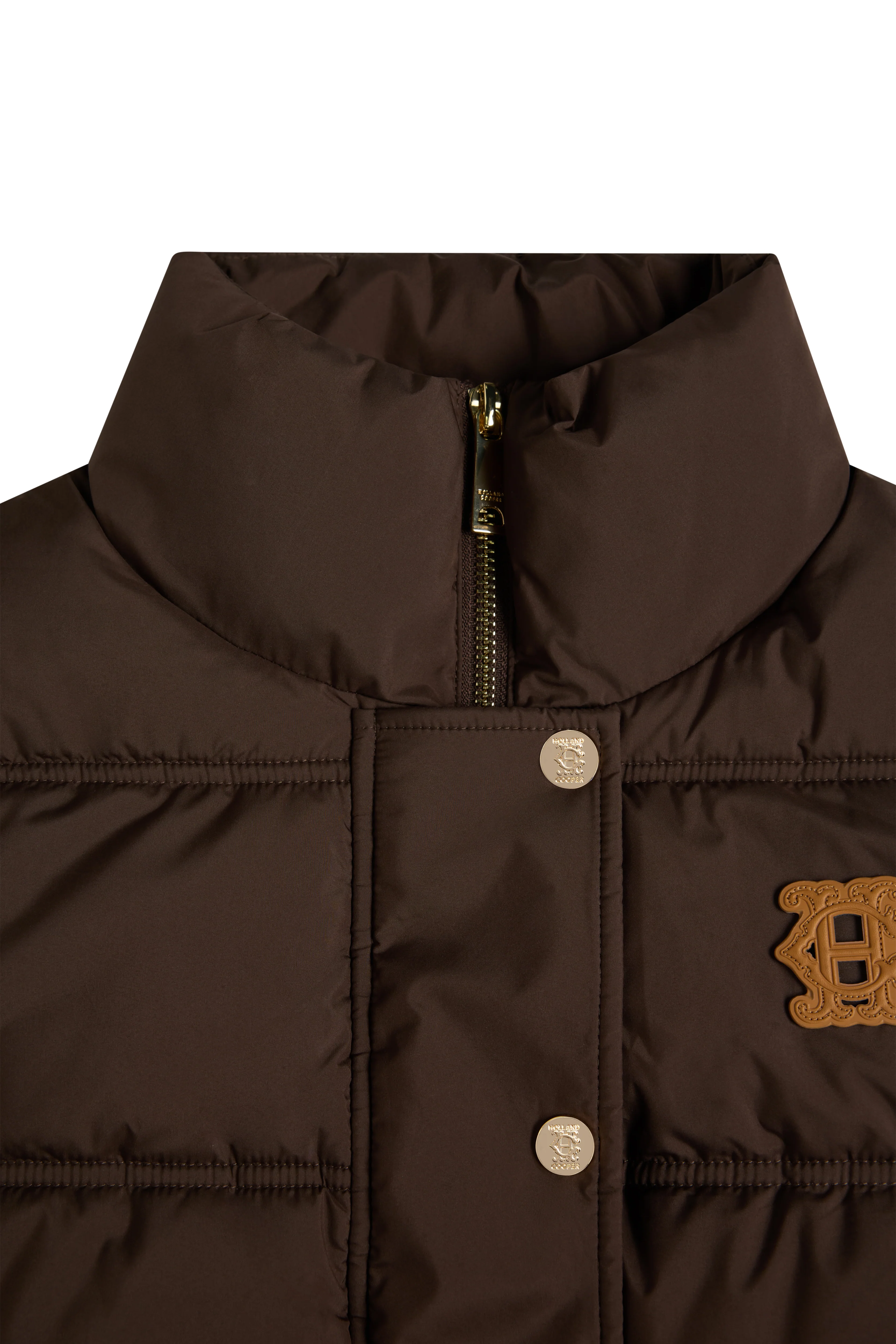 Milton Padded Gilet (Chocolate) - Image 8