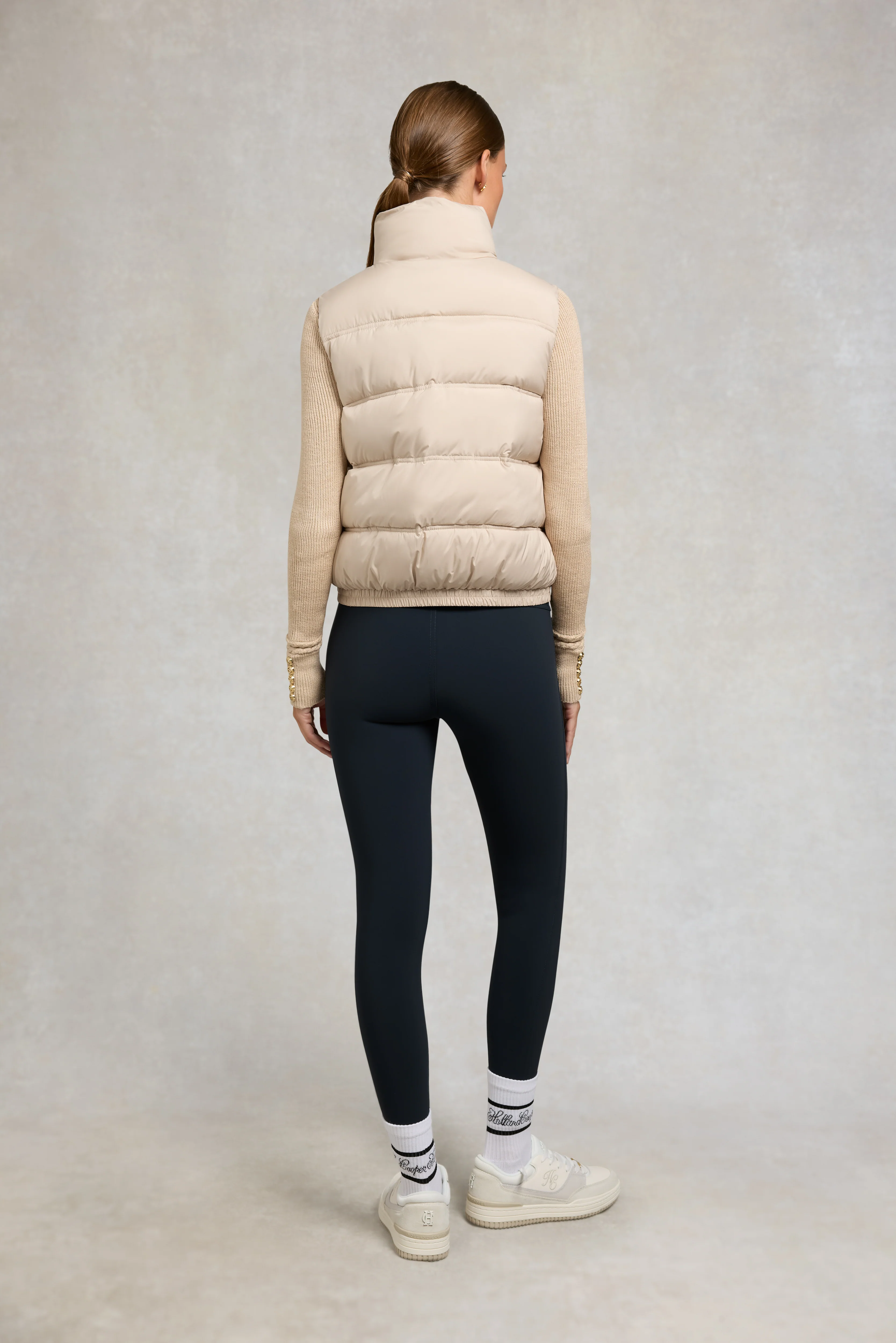 Milton Padded Gilet (Putty) - Image 5