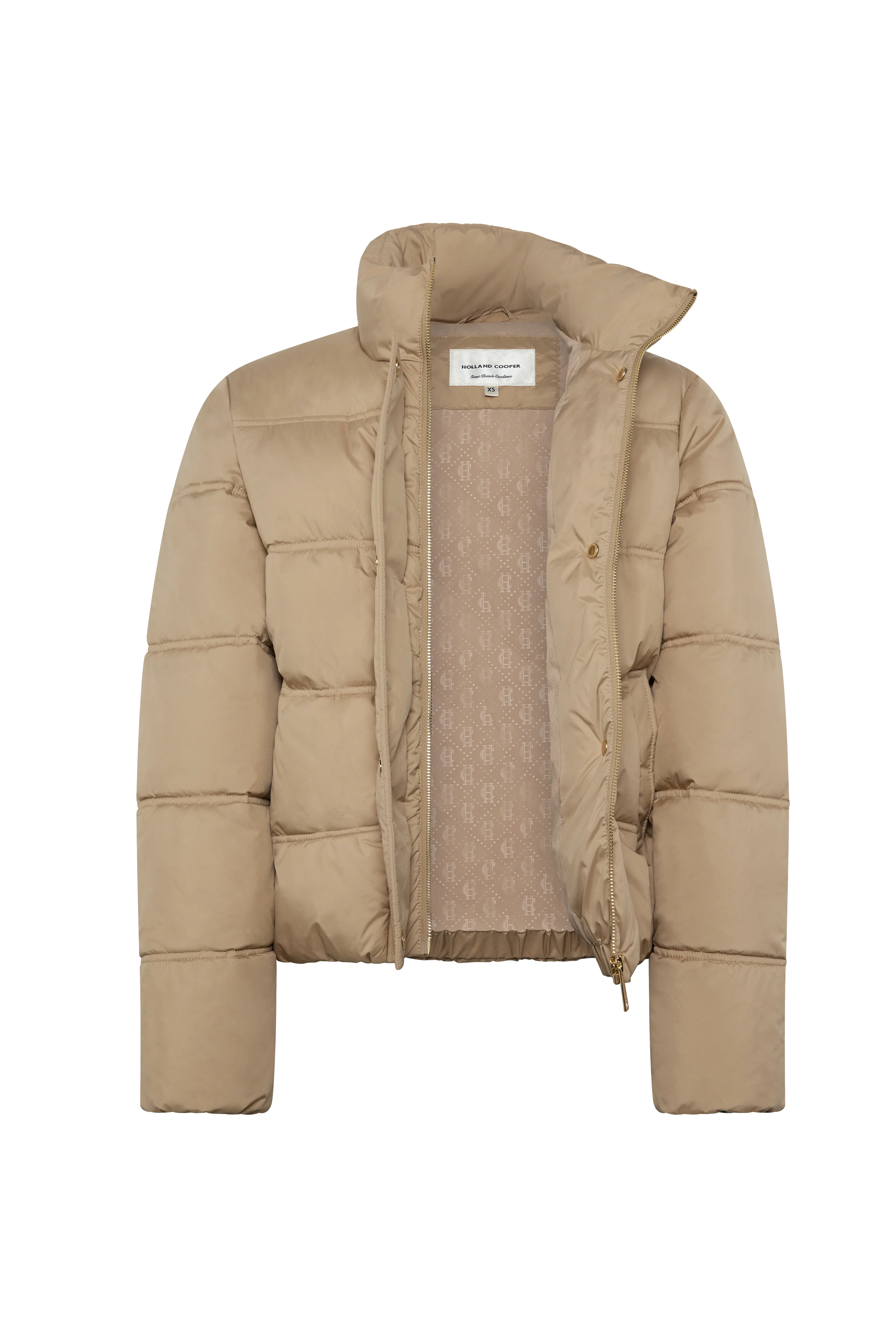 Milton Padded Jacket (Taupe) - Image 8