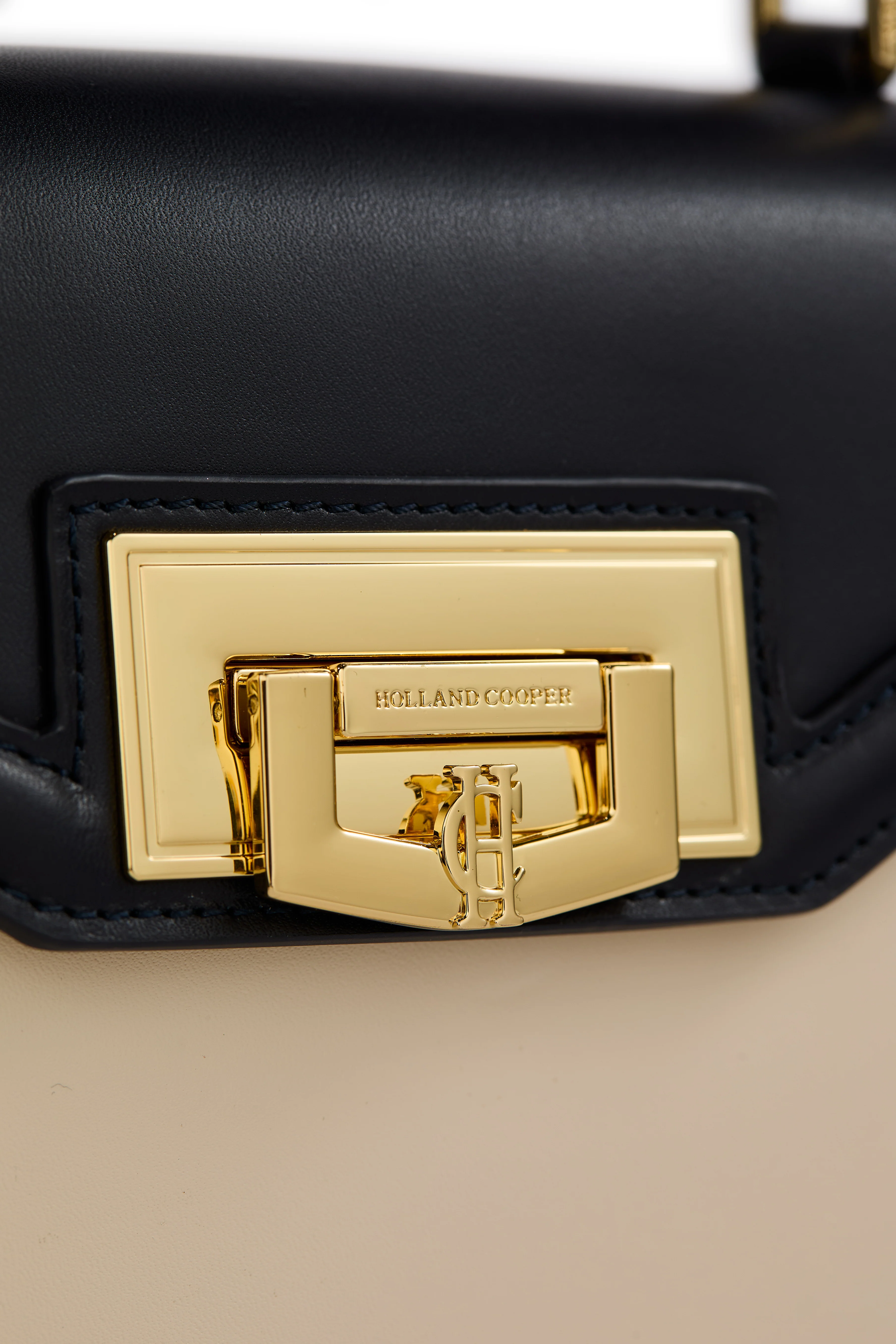 Mini Cheltenham Bag (Cream Navy) - Image 7