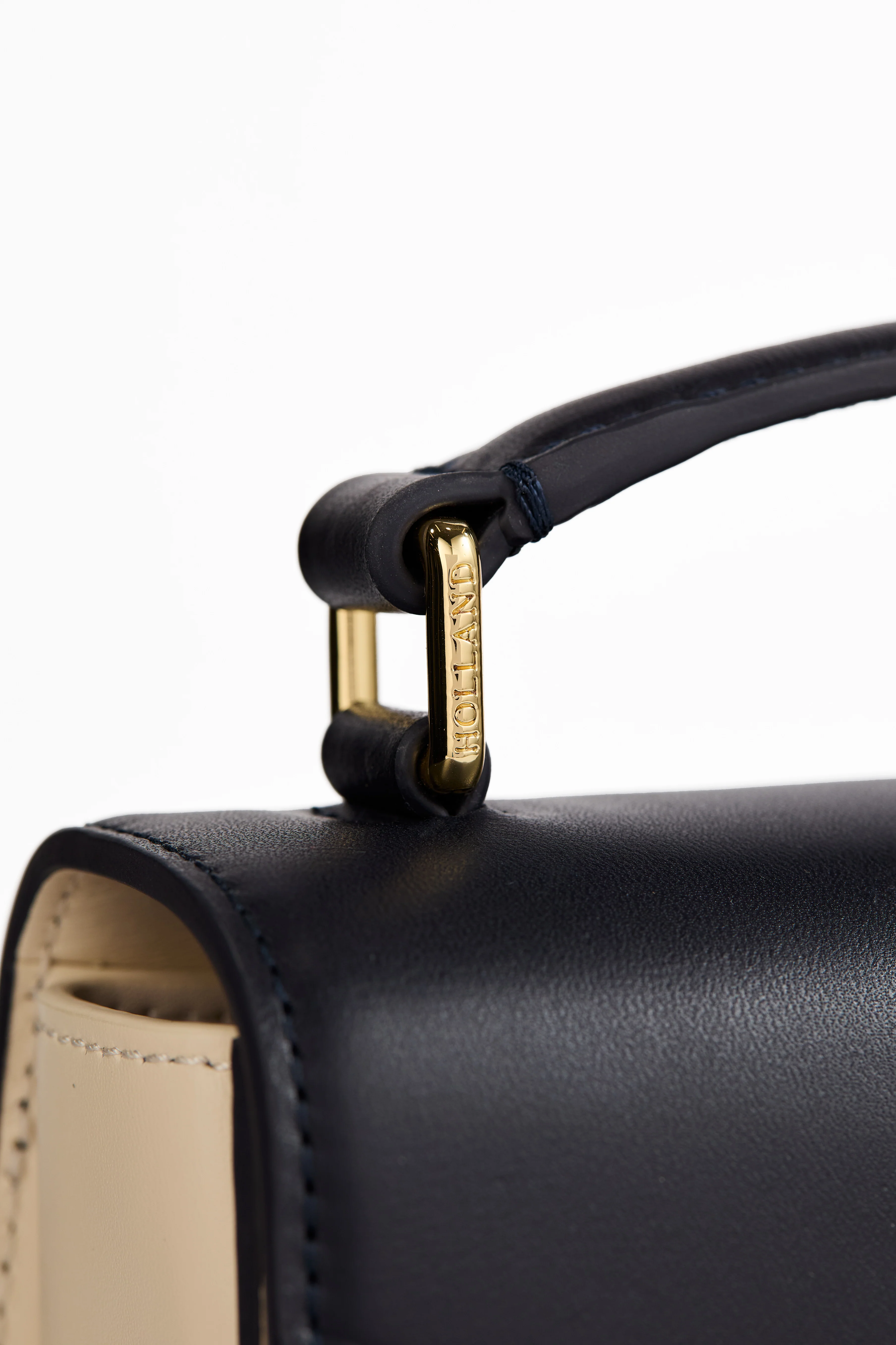 Mini Cheltenham Bag (Cream Navy) - Image 8