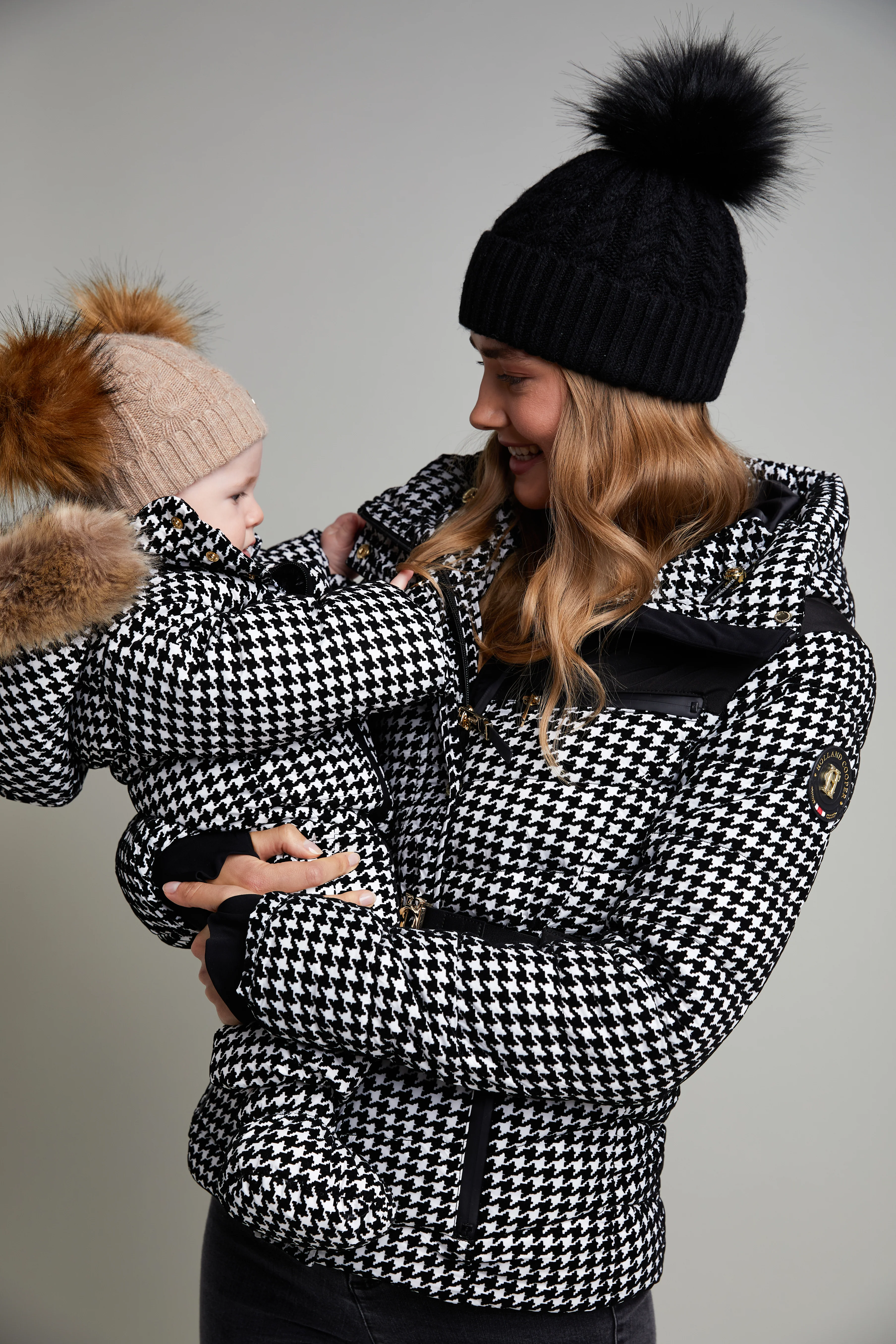 Mini Me - Houndstooth Snowsuit - Image 8