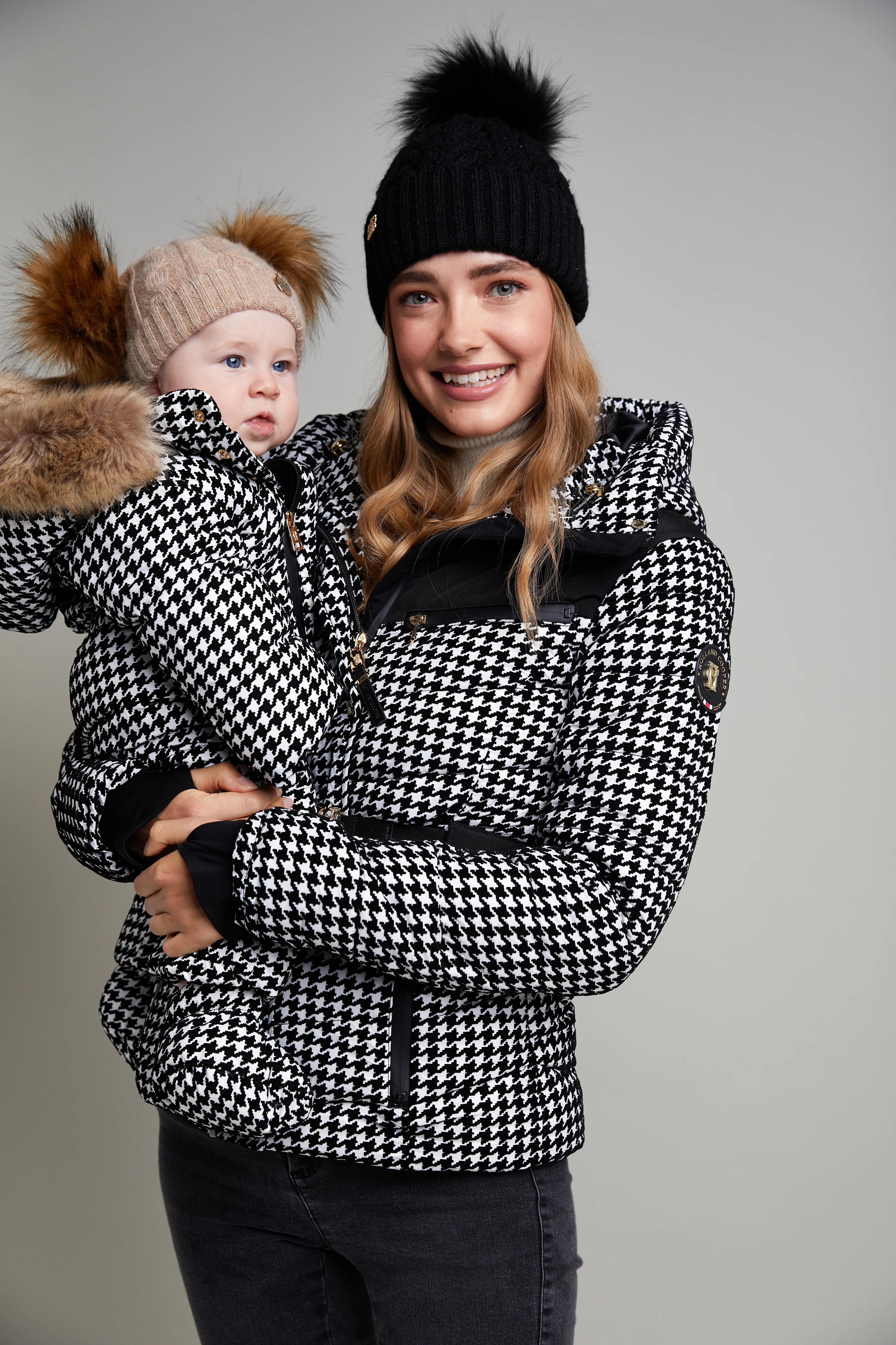 Mini Me - Houndstooth Snowsuit - Image 9