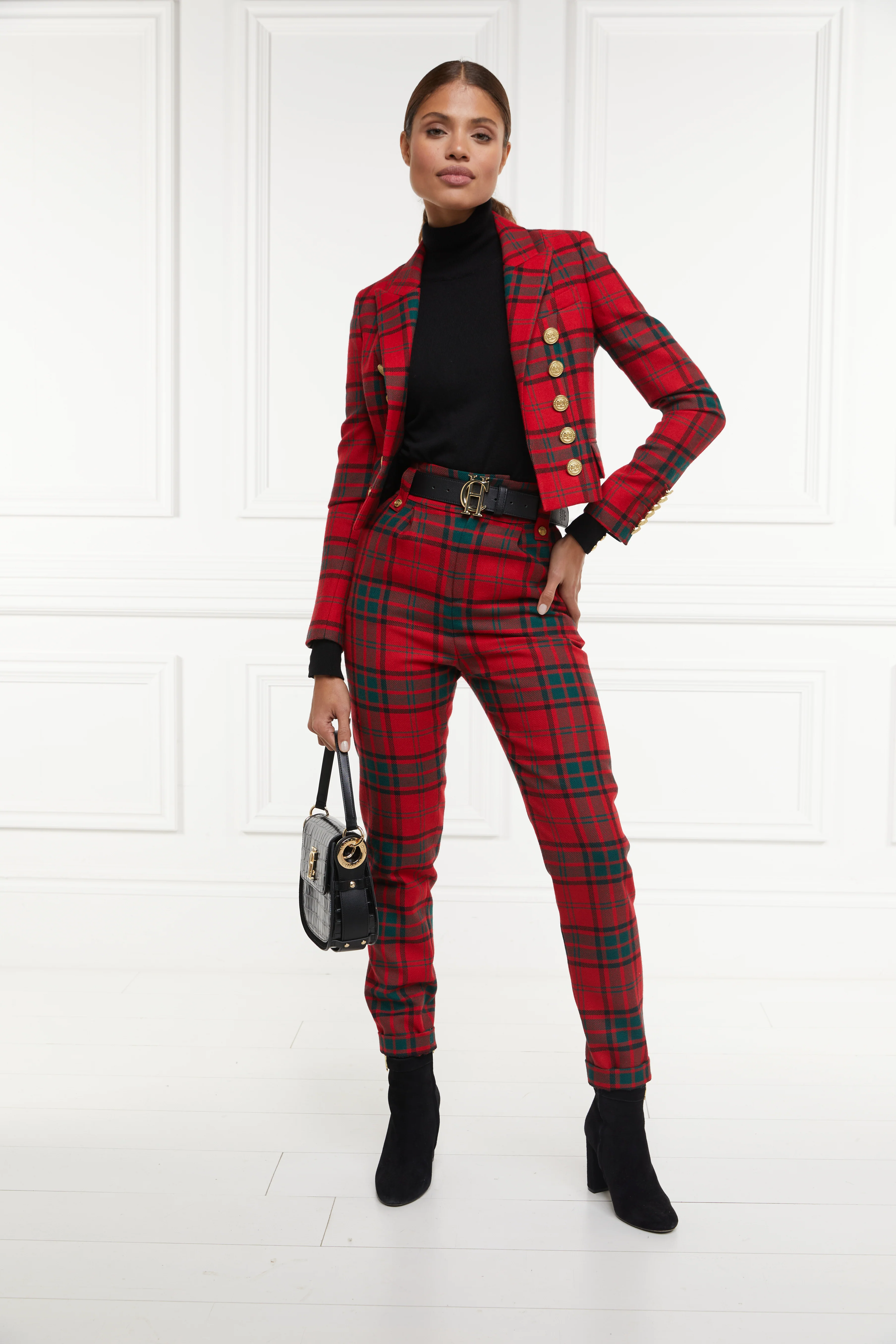 Mini Me - Red Tartan Set - Image 6