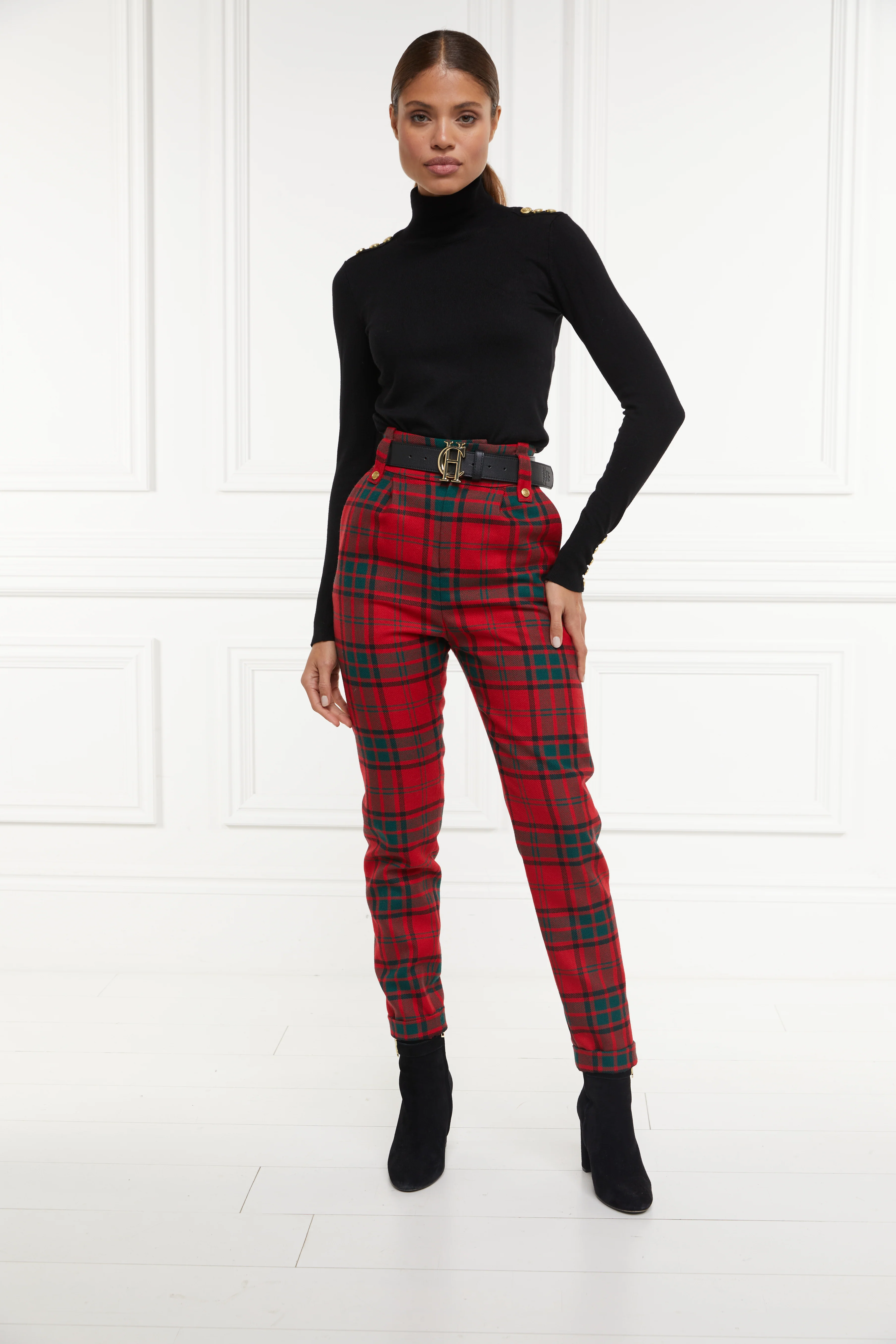 Mini Me - Red Tartan Set - Image 7