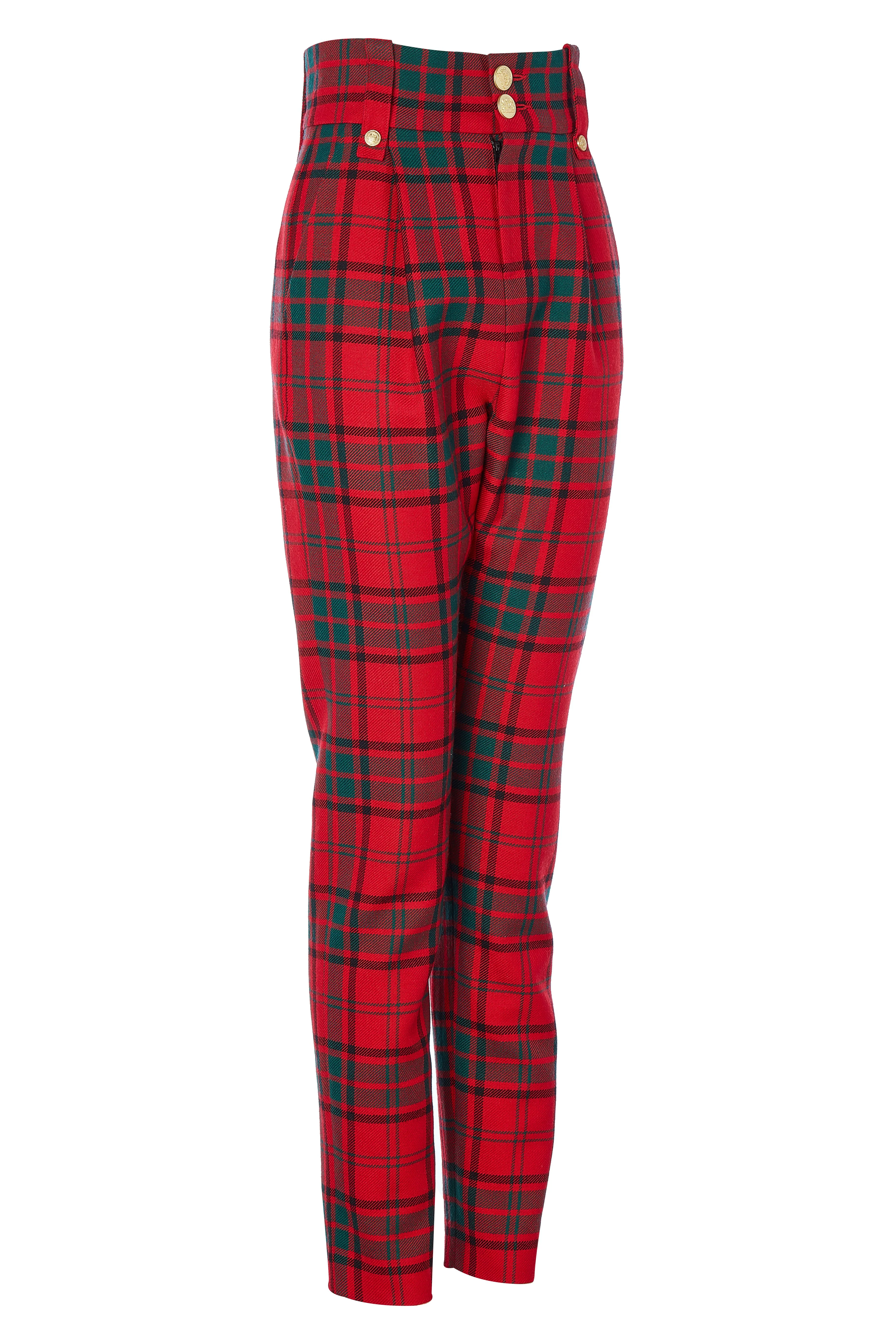 Mini Me - Red Tartan Set - Image 8