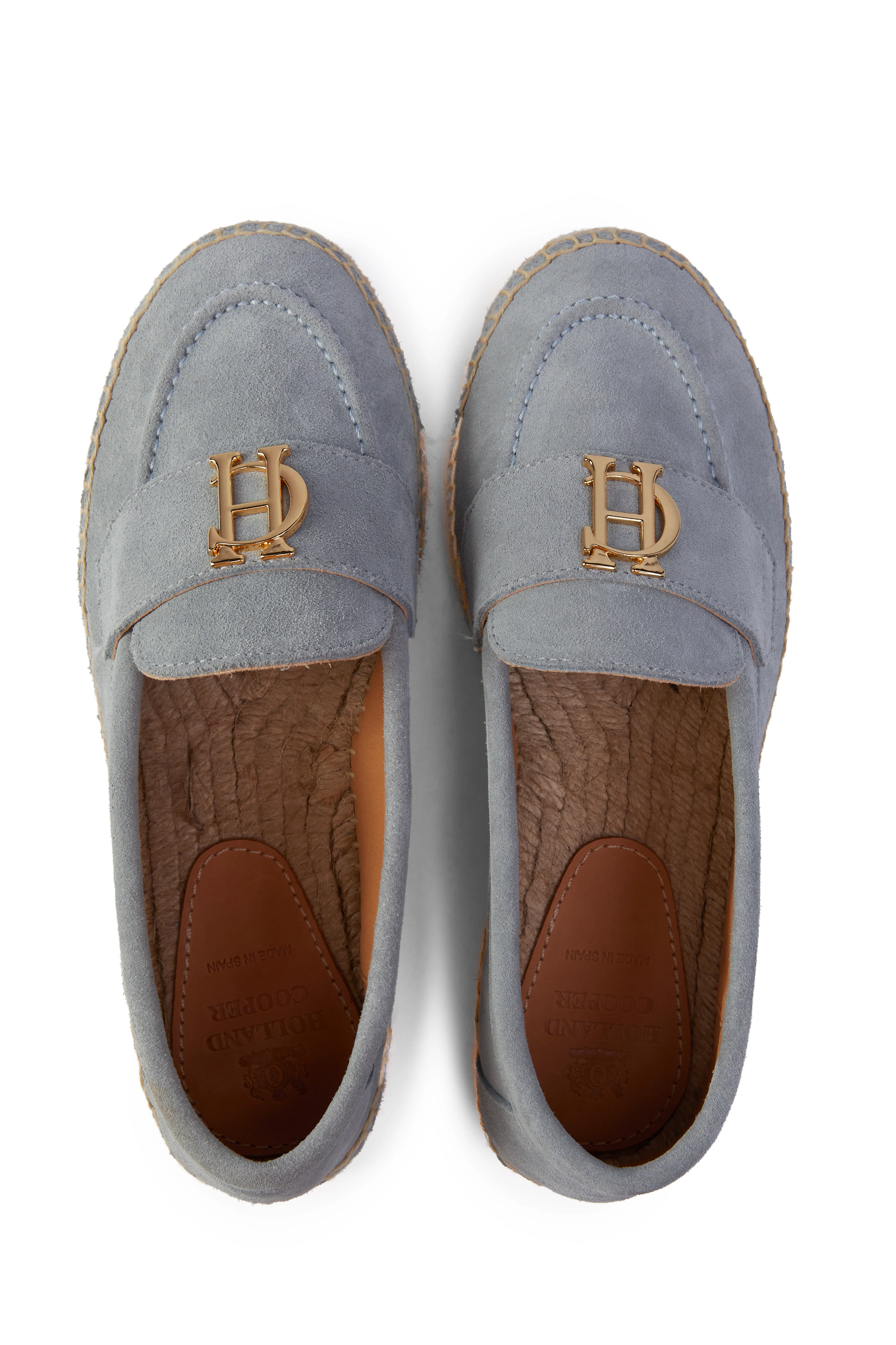 Monaco Espadrille Loafer (Smokey Blue Suede) - Image 5