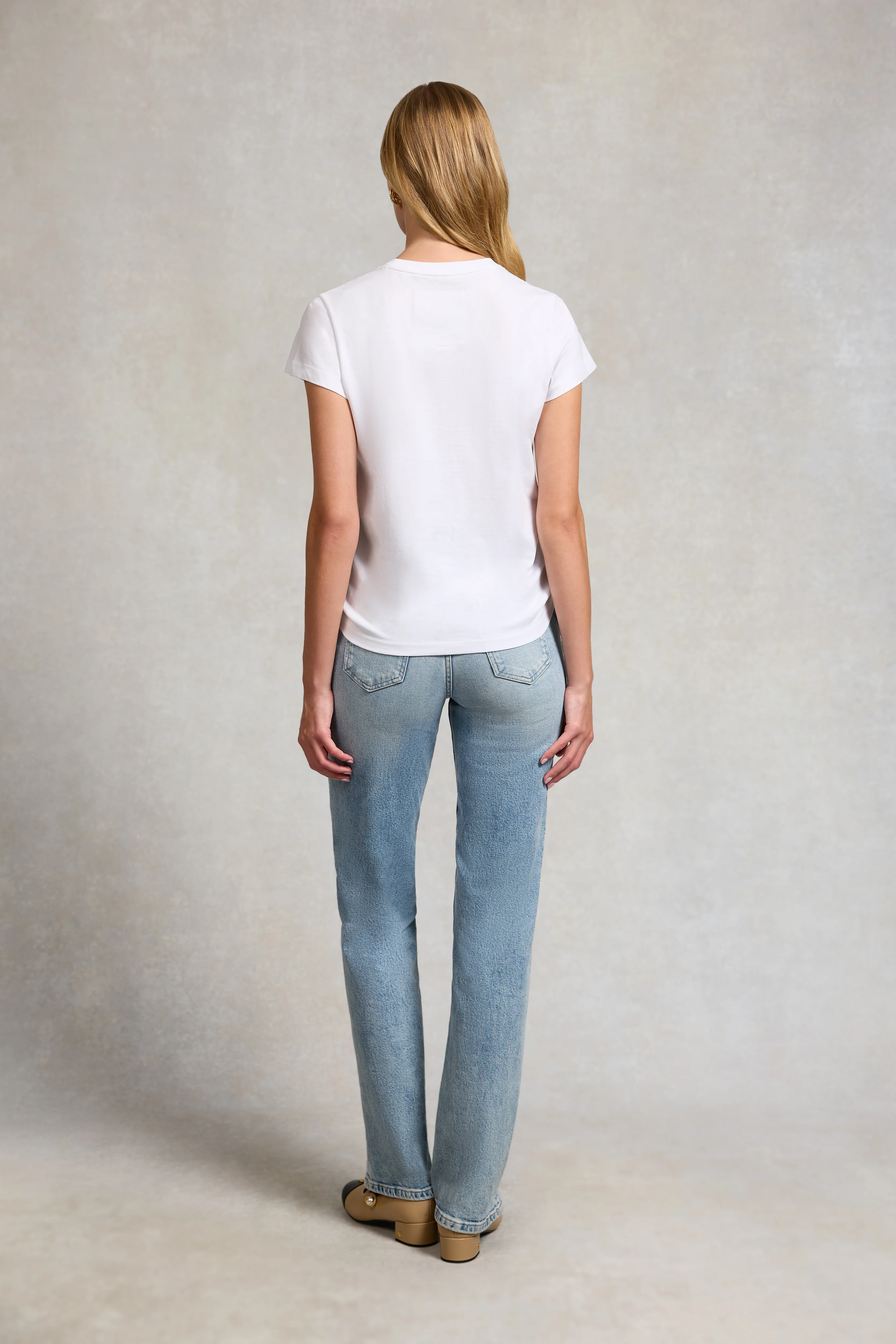 Monogram Tee (White) - Image 4