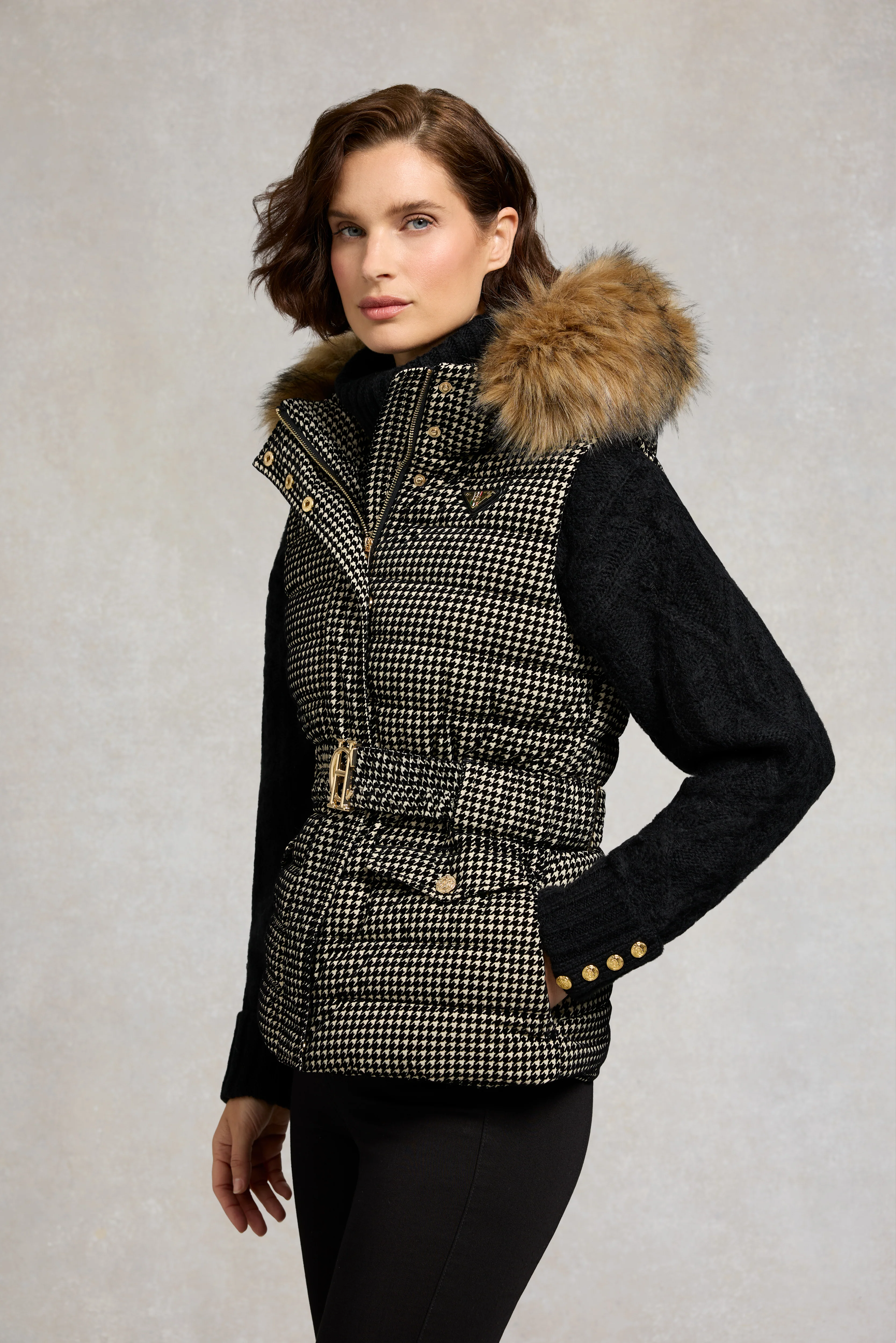 Moritz Gilet (Ecru Mini Flock) - Image 2