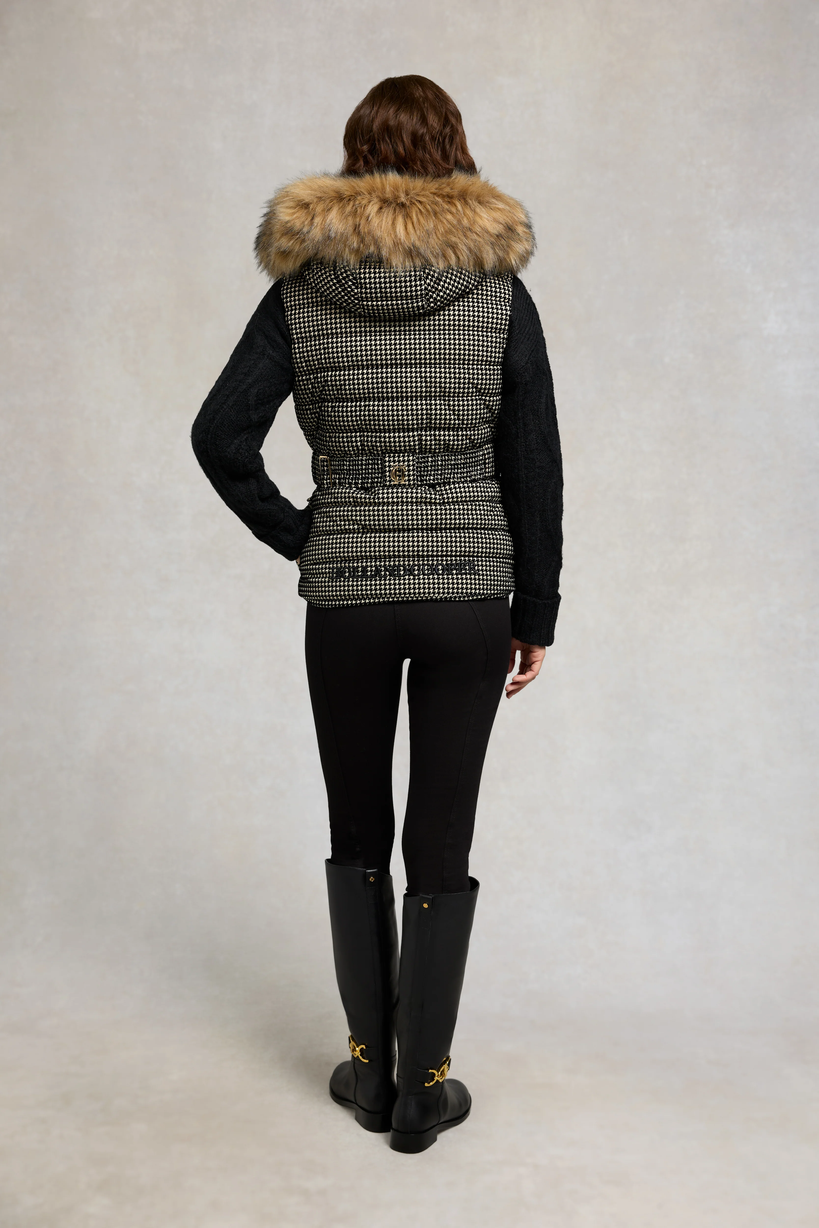 Moritz Gilet (Ecru Mini Flock) - Image 4