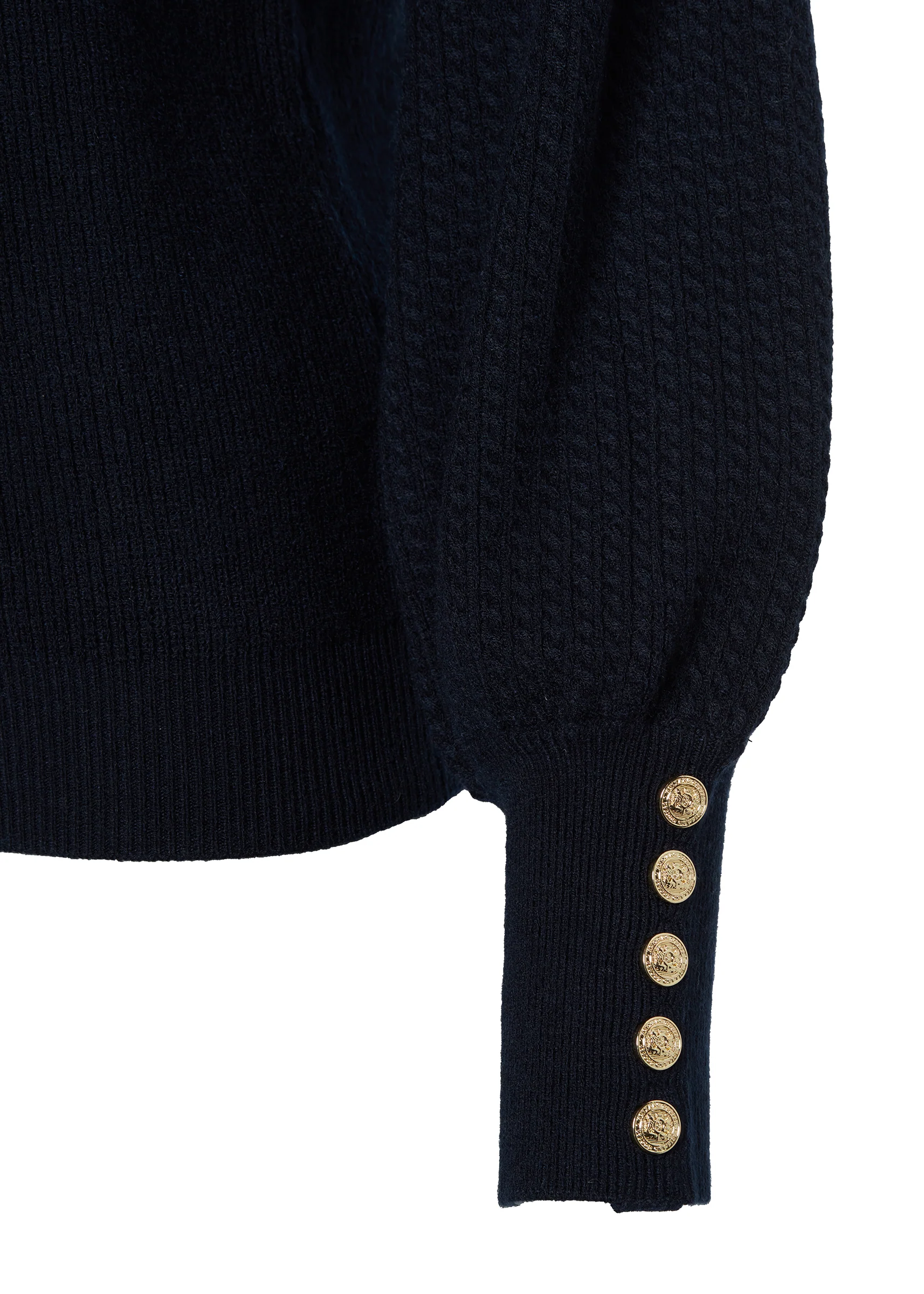 Naomi Crew Neck Knit (Ink Navy) - Image 10