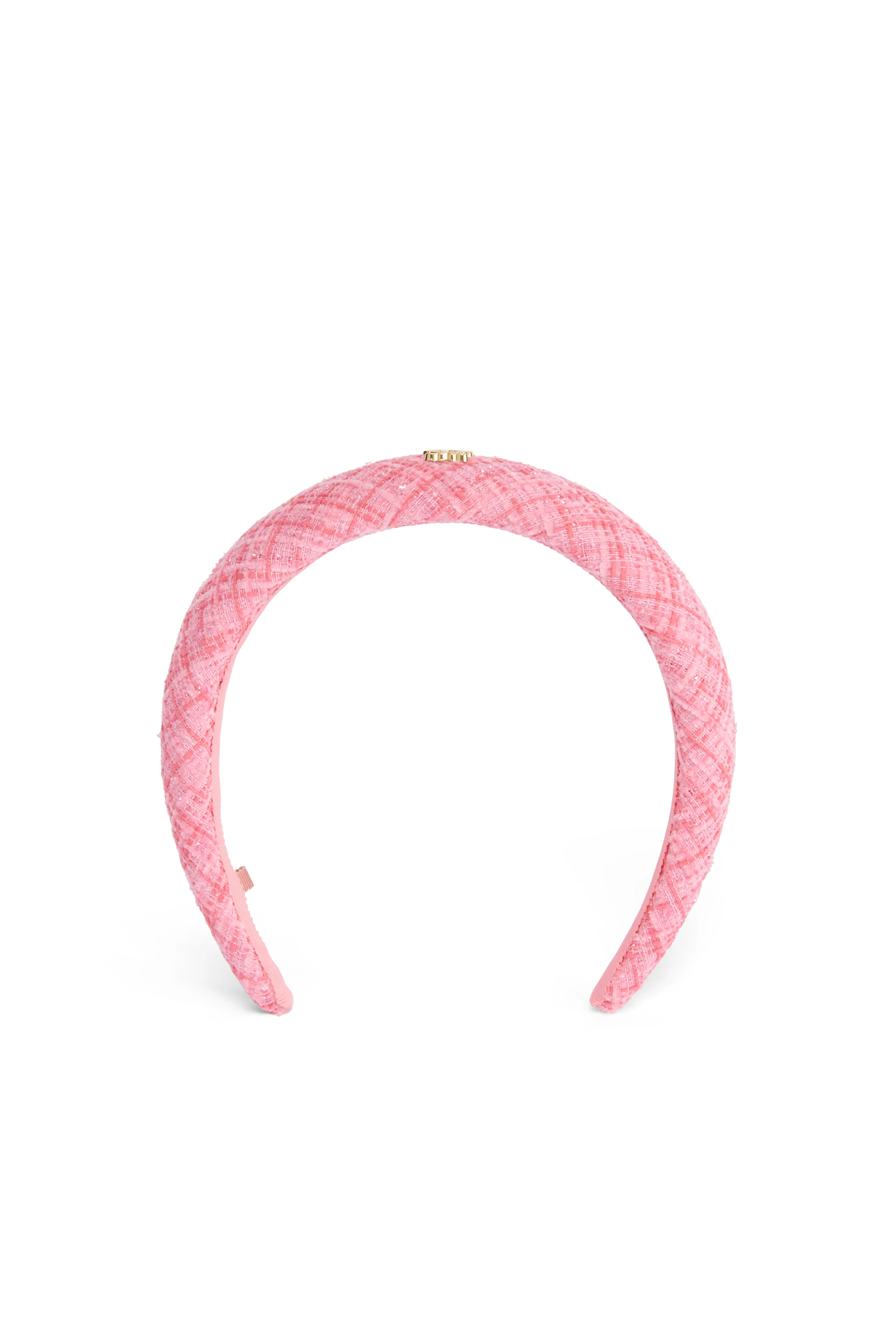 Narrow Headband (Hot Pink Boucle)