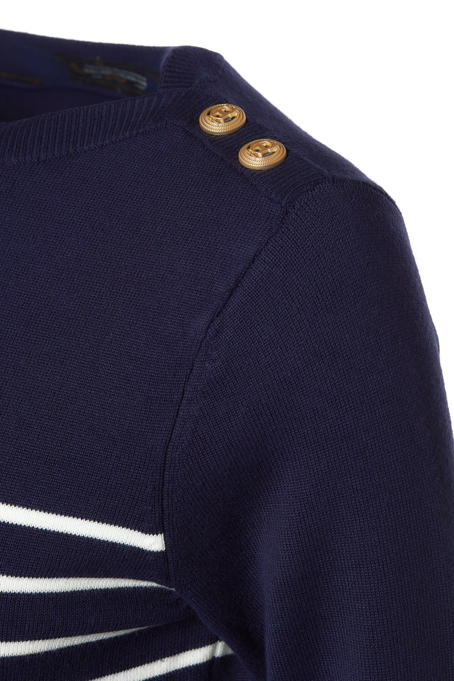 Natalia Mini Dress (Ink Navy Stripe) - Image 10